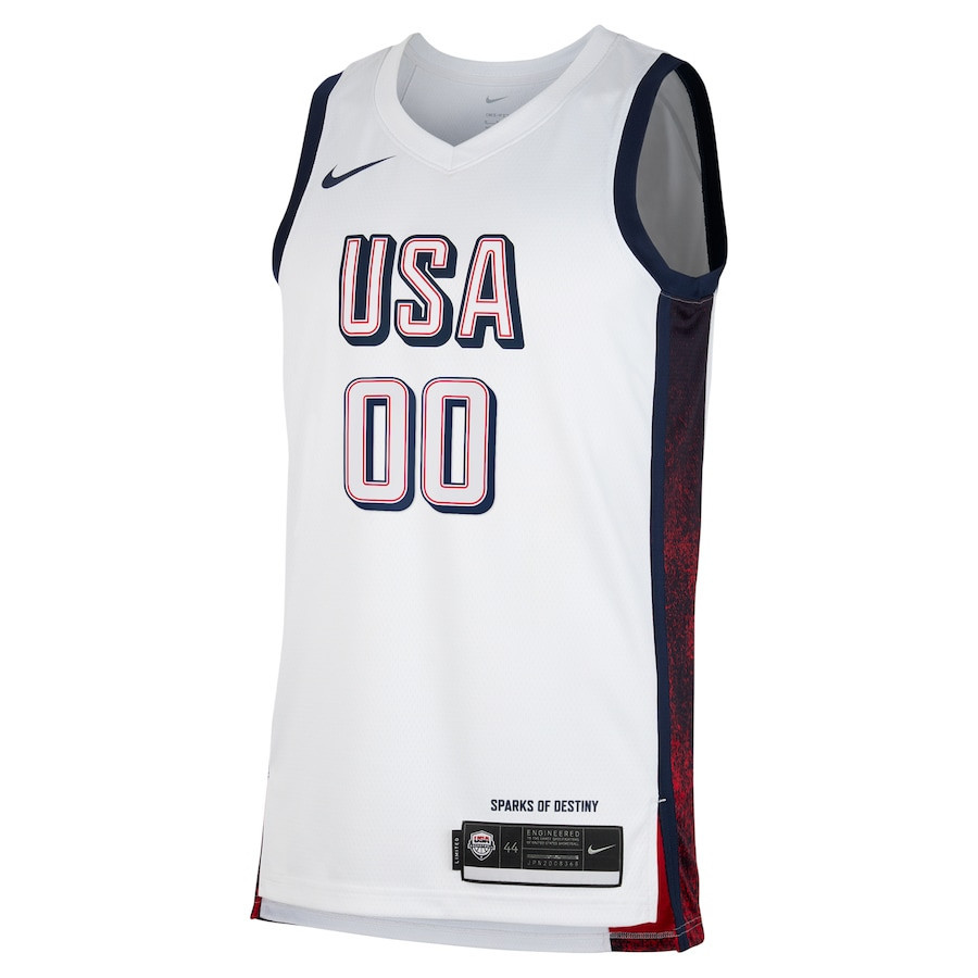 USA Unisex 2024 Swingman Player Custom White NBA Jersey Unisex