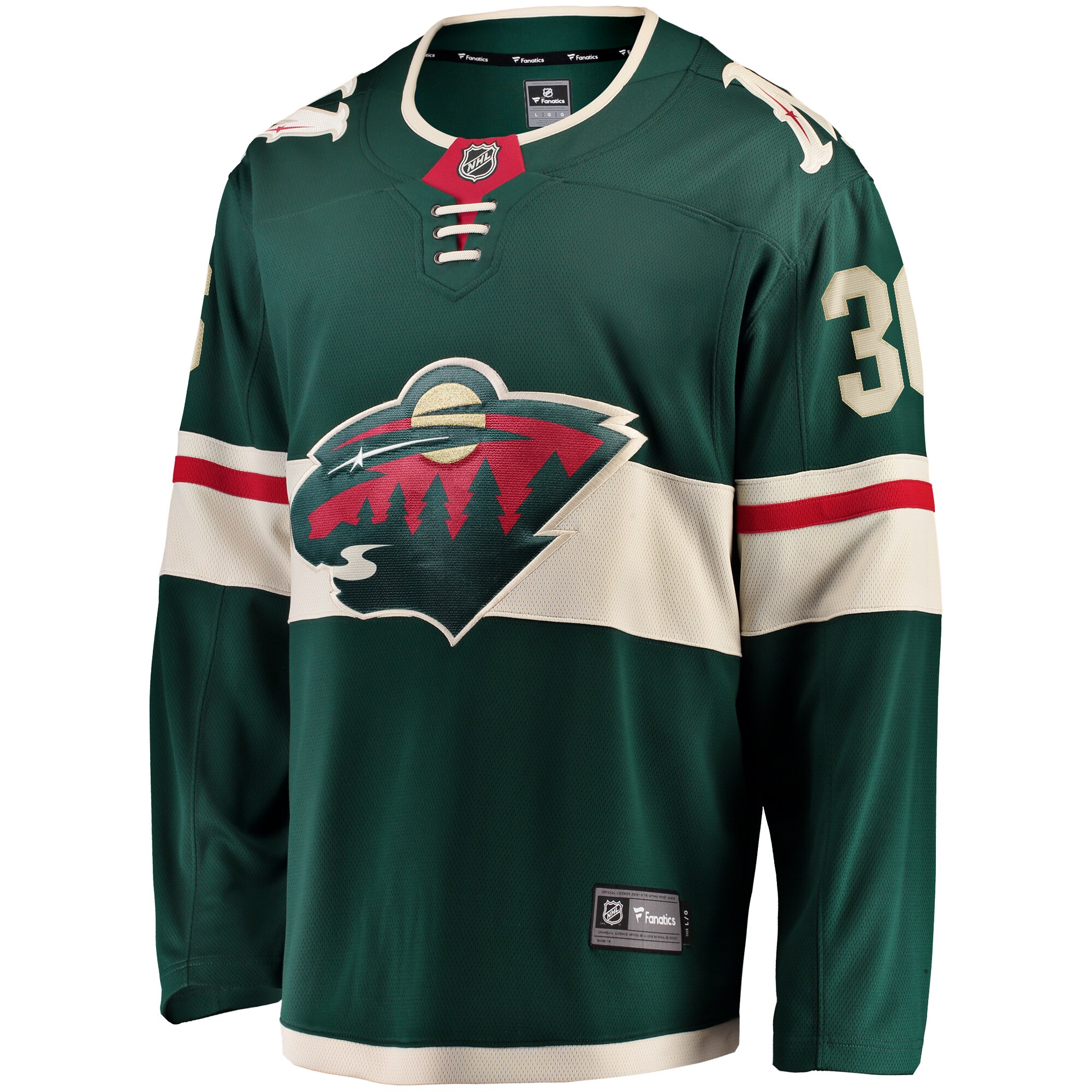 Minnesota Wild Mats Zuccarello Green Team Color Breakaway Player NHL Jersey Men's