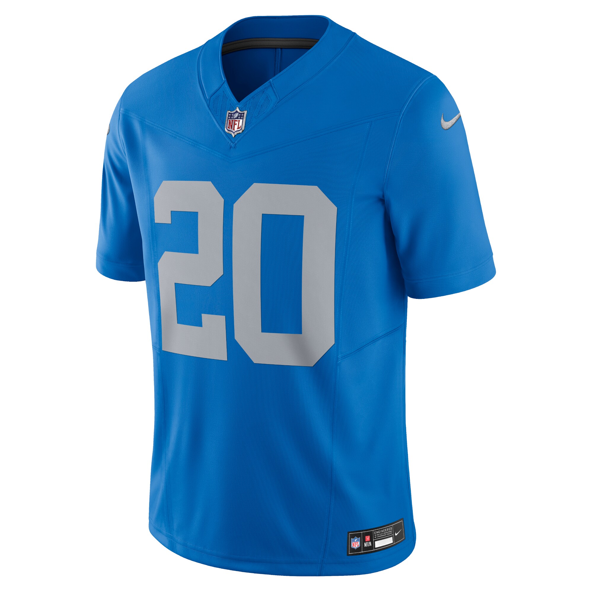 Detroit Lions Barry Sanders Blue Vapor F.U.S.E. Alternate Limited NFL Jersey Men's