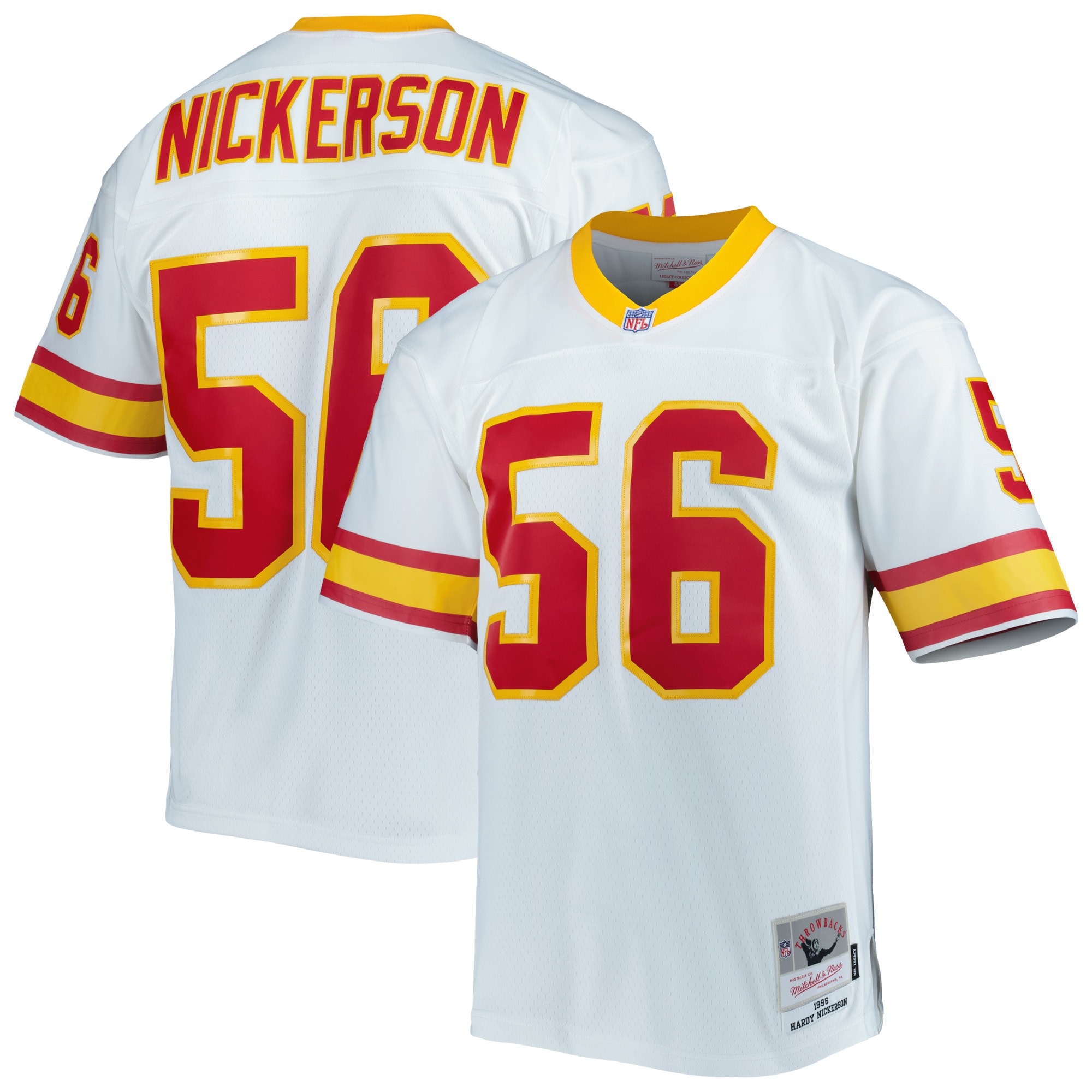 Tampa Bay Buccaneers Hardy Nickerson Mitchell Ness White Legacy NFL Jersey Men's