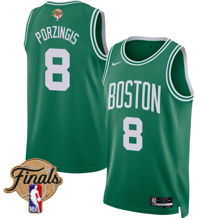Payton Pritchard 11 Boston Celtics 2024 FINALS PATCH Icon Edition Kelly Green NBA Jersey Men's