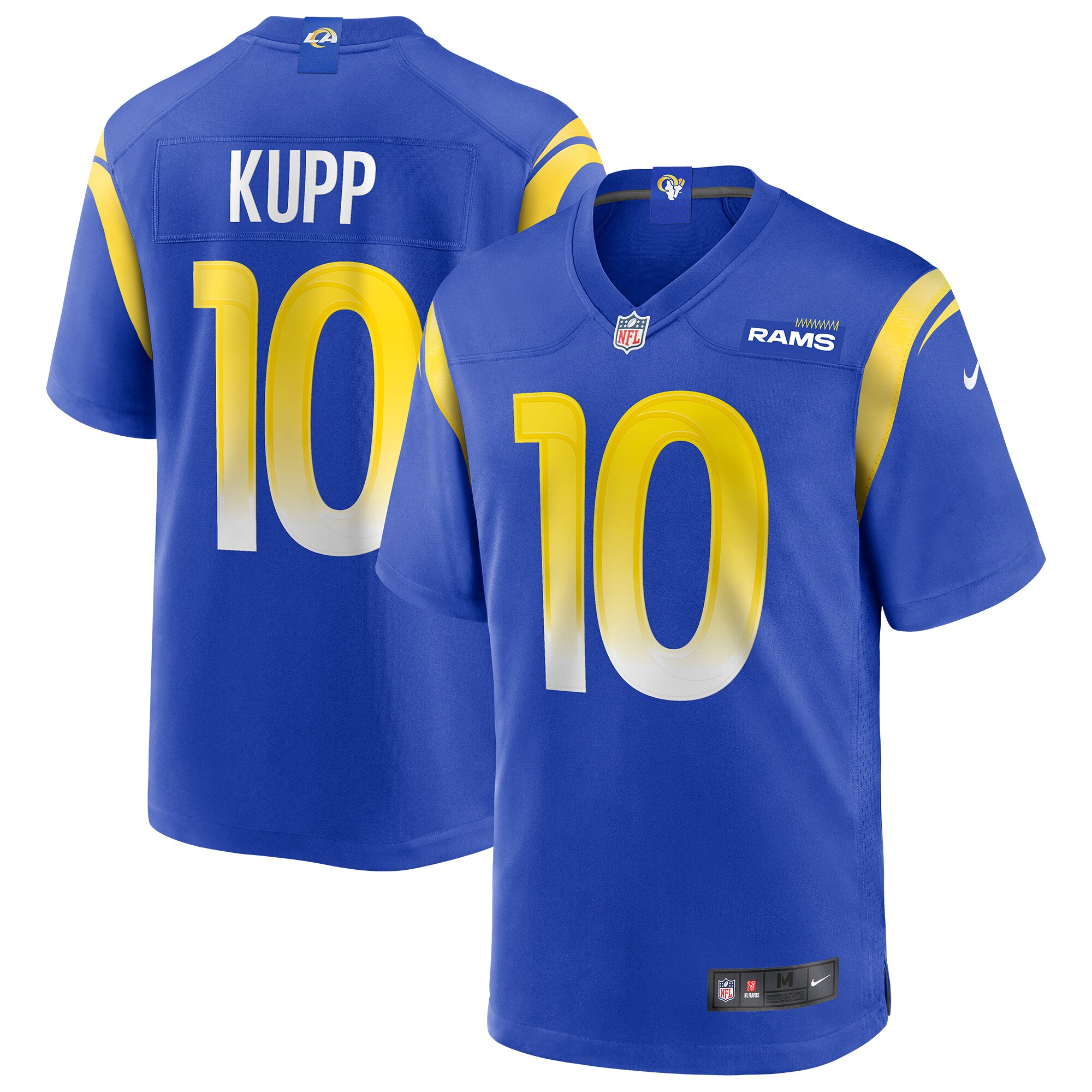 Los Angeles Rams Cooper Kupp Royal Game Player NFL Jersey Men's