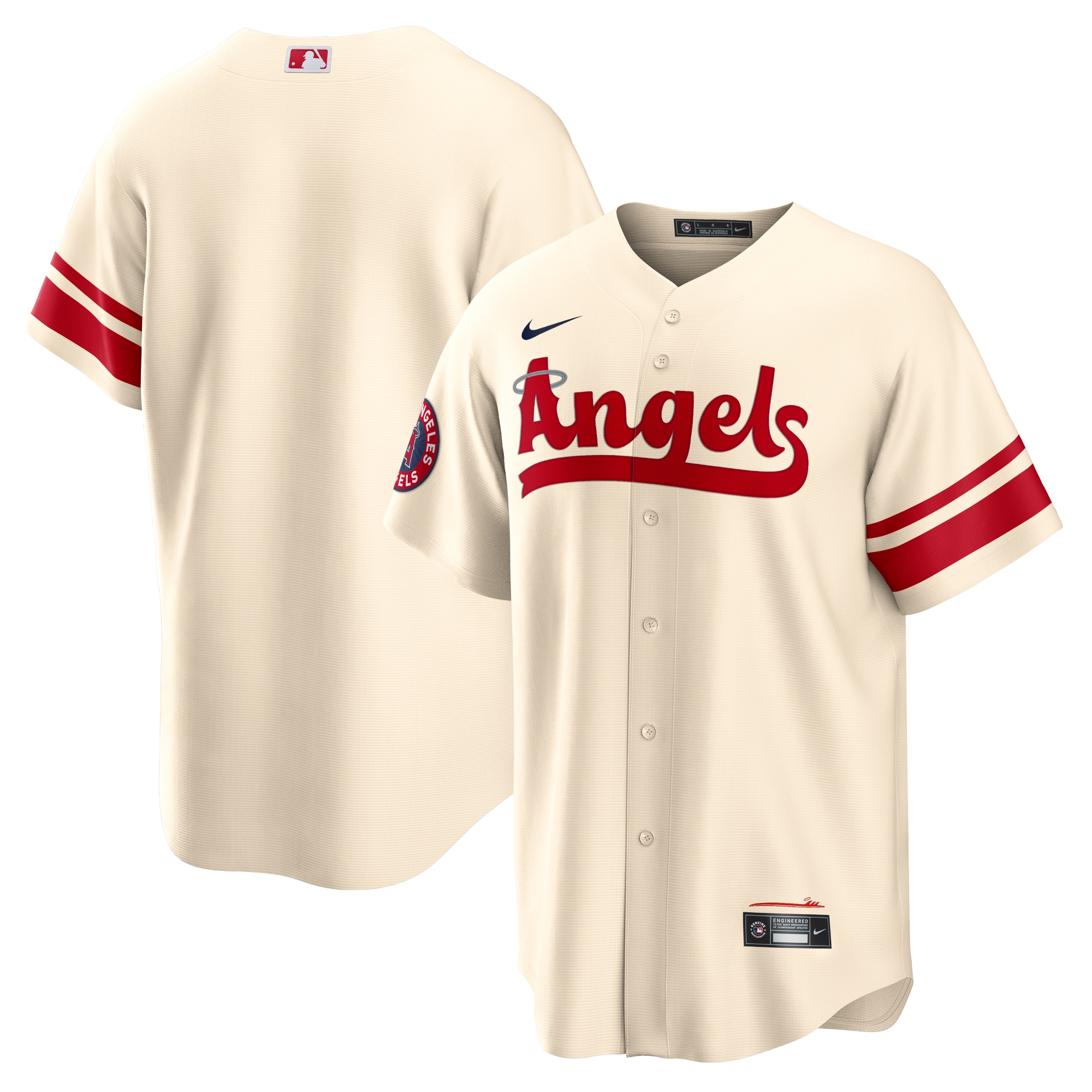 Los Angeles Angels Cream City Connect Team MLB Jersey Men's