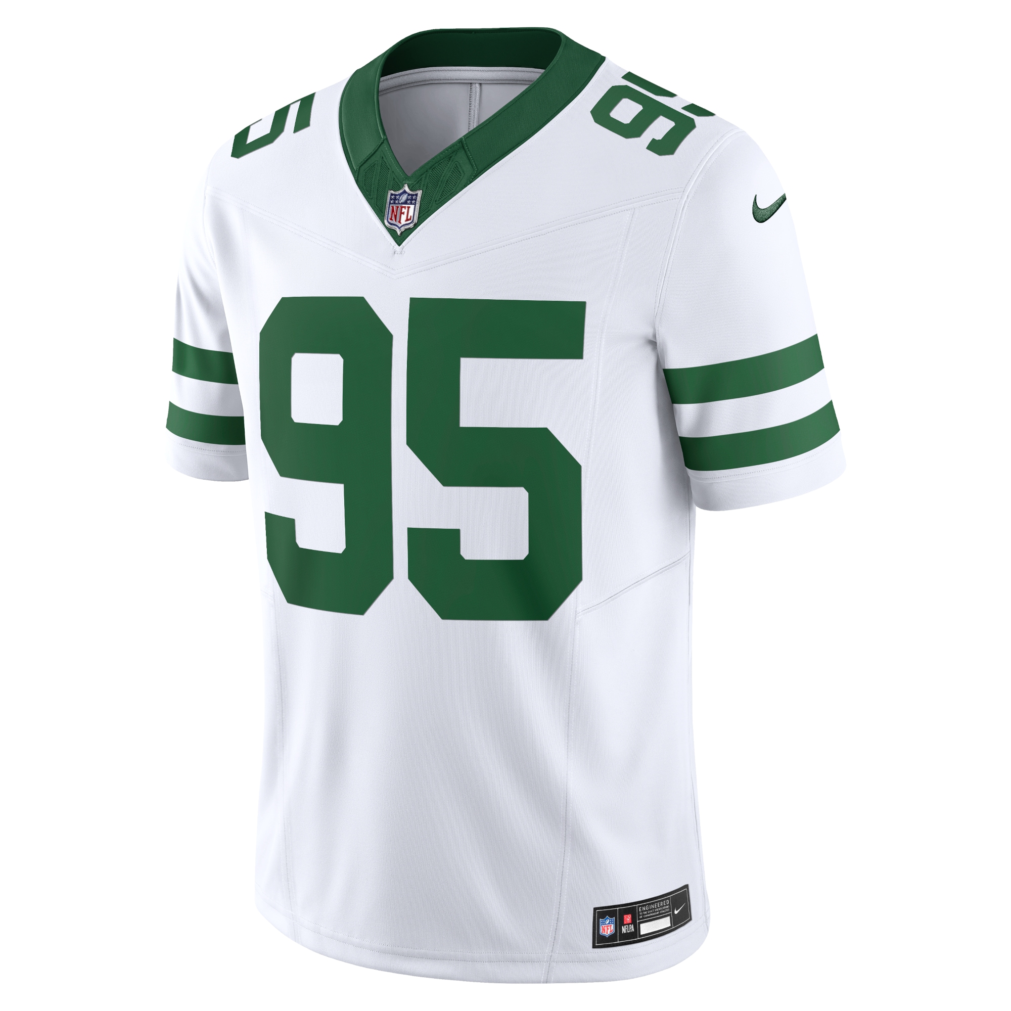 New York Jets Quinnen Williams Legacy White Vapor F.U.S.E. Limited NFL Jersey Men's