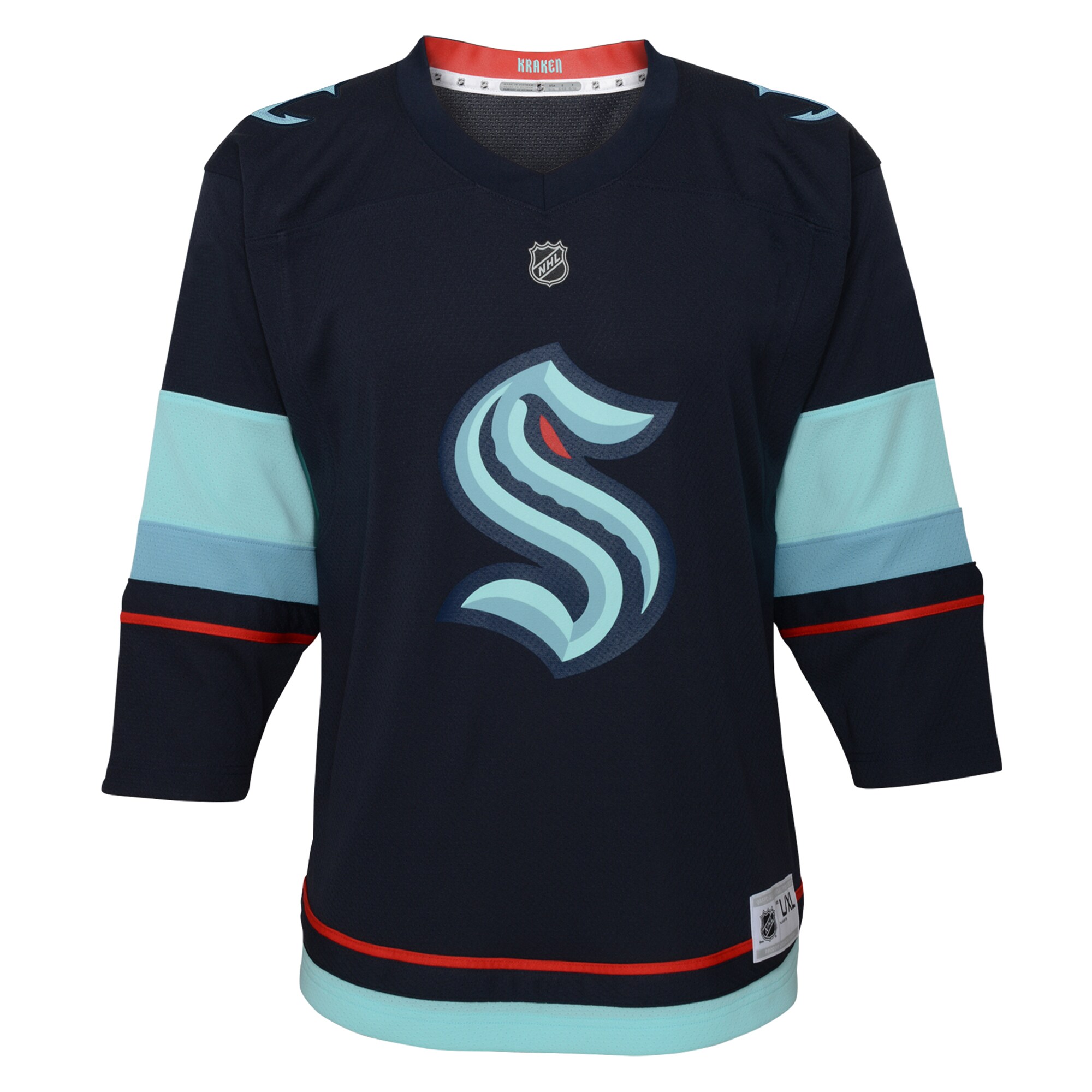 Preschool Seattle Kraken Navy Home NHL Jersey Men's