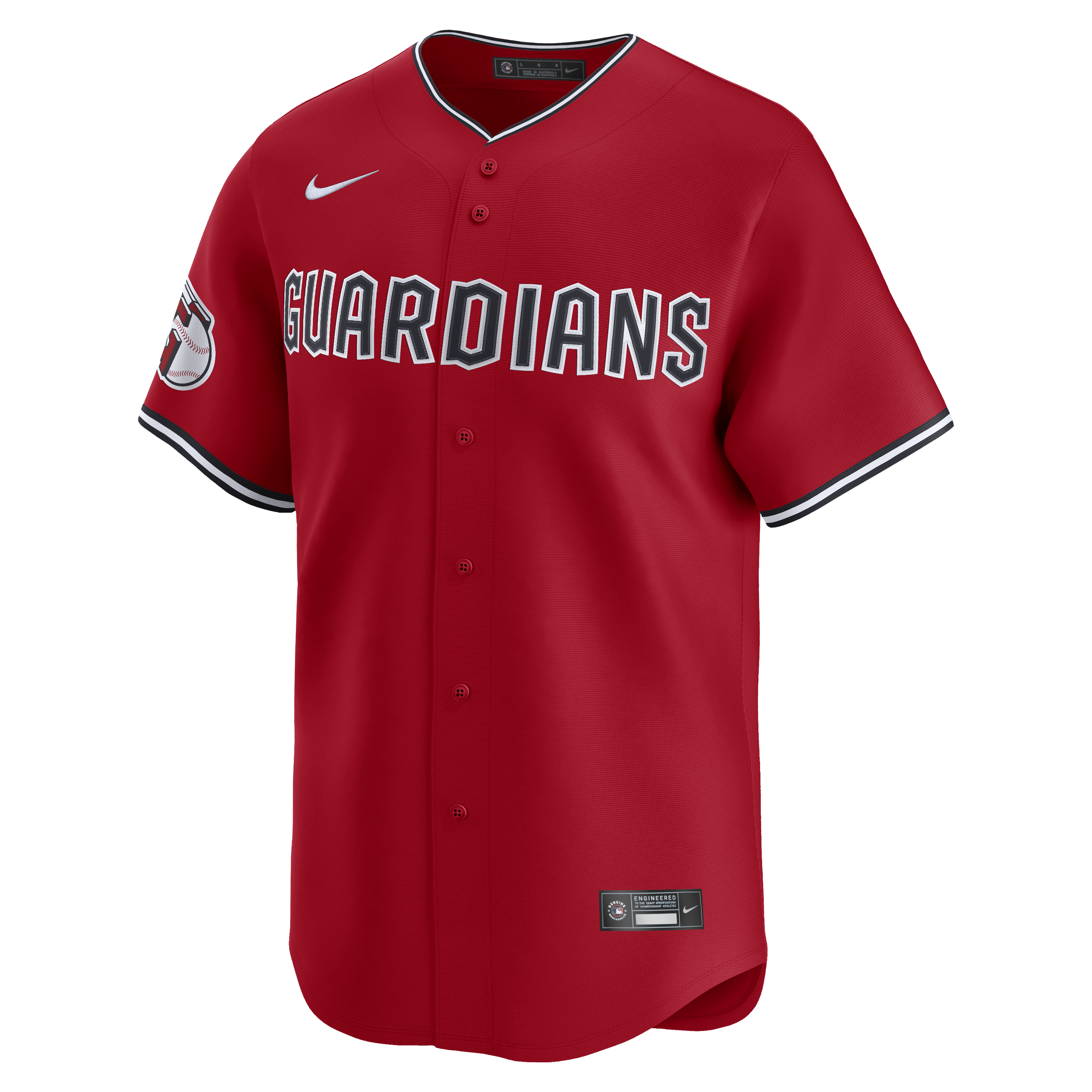 Cleveland Guardians Red Alternate Limited MLB Jersey Men's
