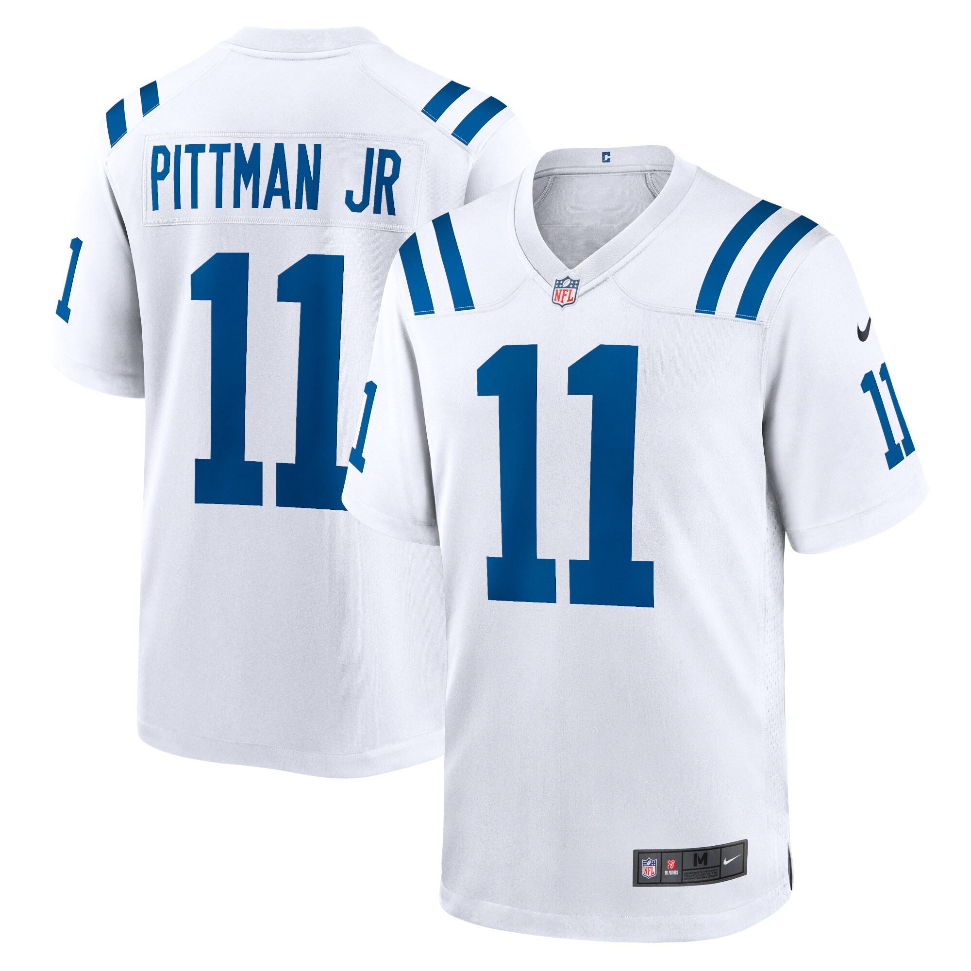 Indianapolis Colts Michael Pittman Jr. White Game NFL Jersey Men's