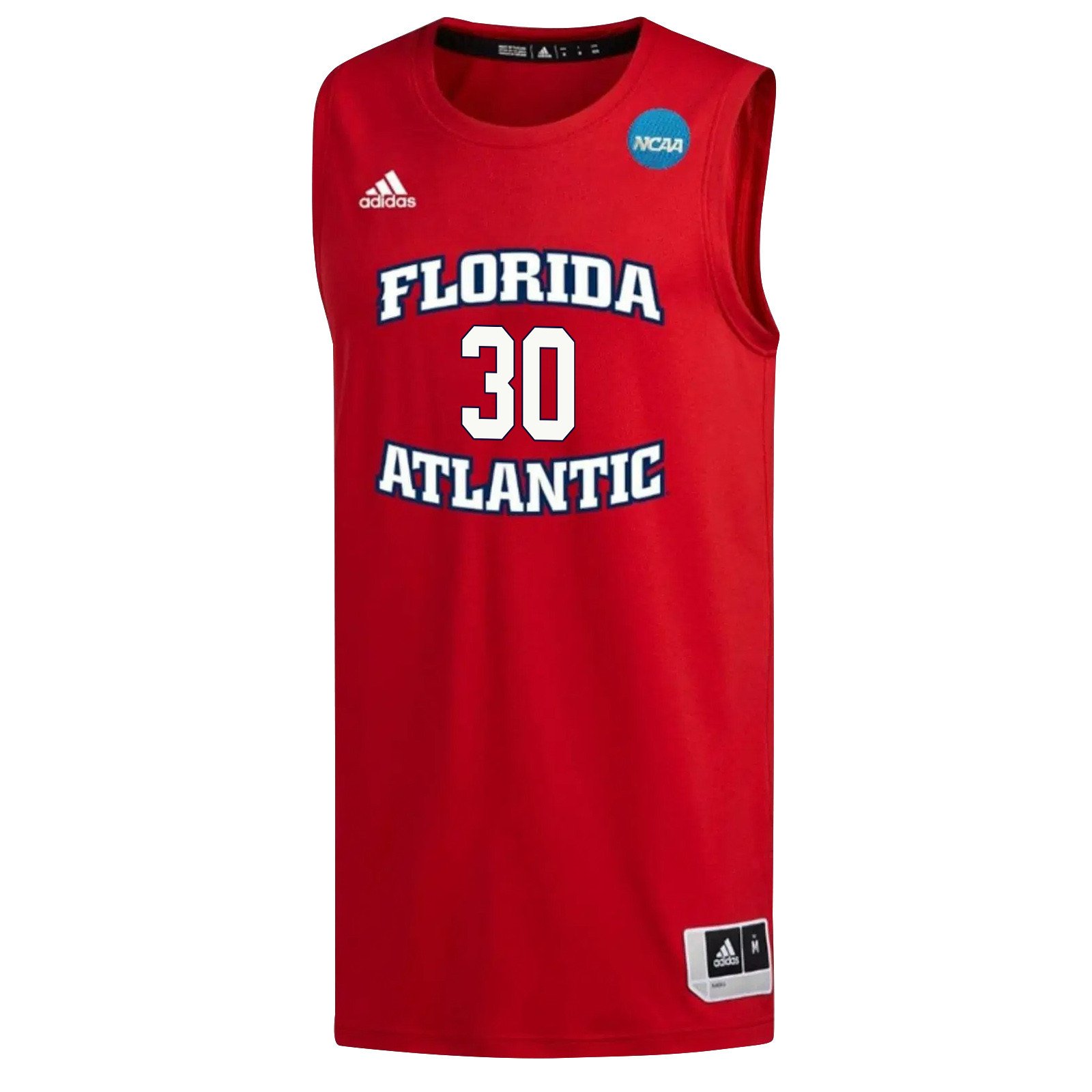 Leo Beath 30 FAU Owls 2023 March Madness- Red NCAA Jersey Men's