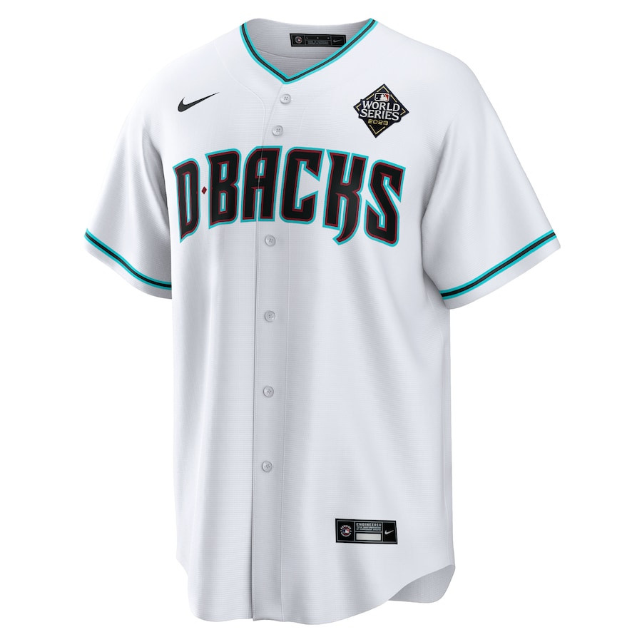 Arizona Diamondbacks 2023 World Series White MLB Jersey Men's