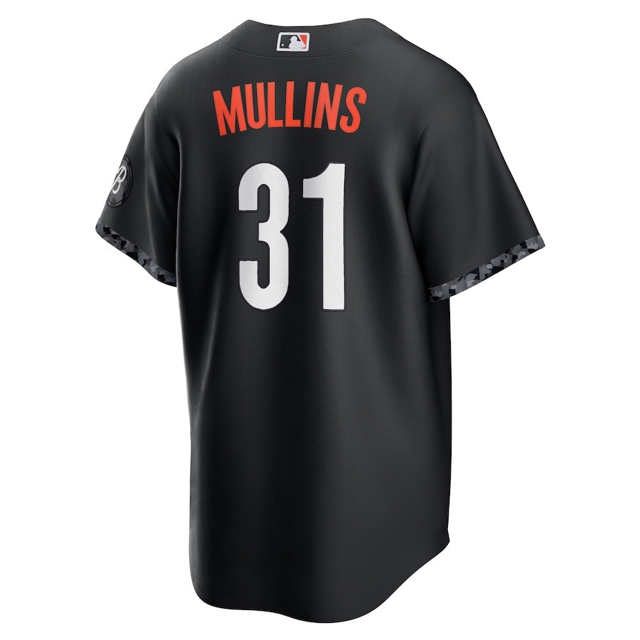 Cedric Mullins 31 Baltimore Orioles 2023 City Connect Black MLB Jersey Men's