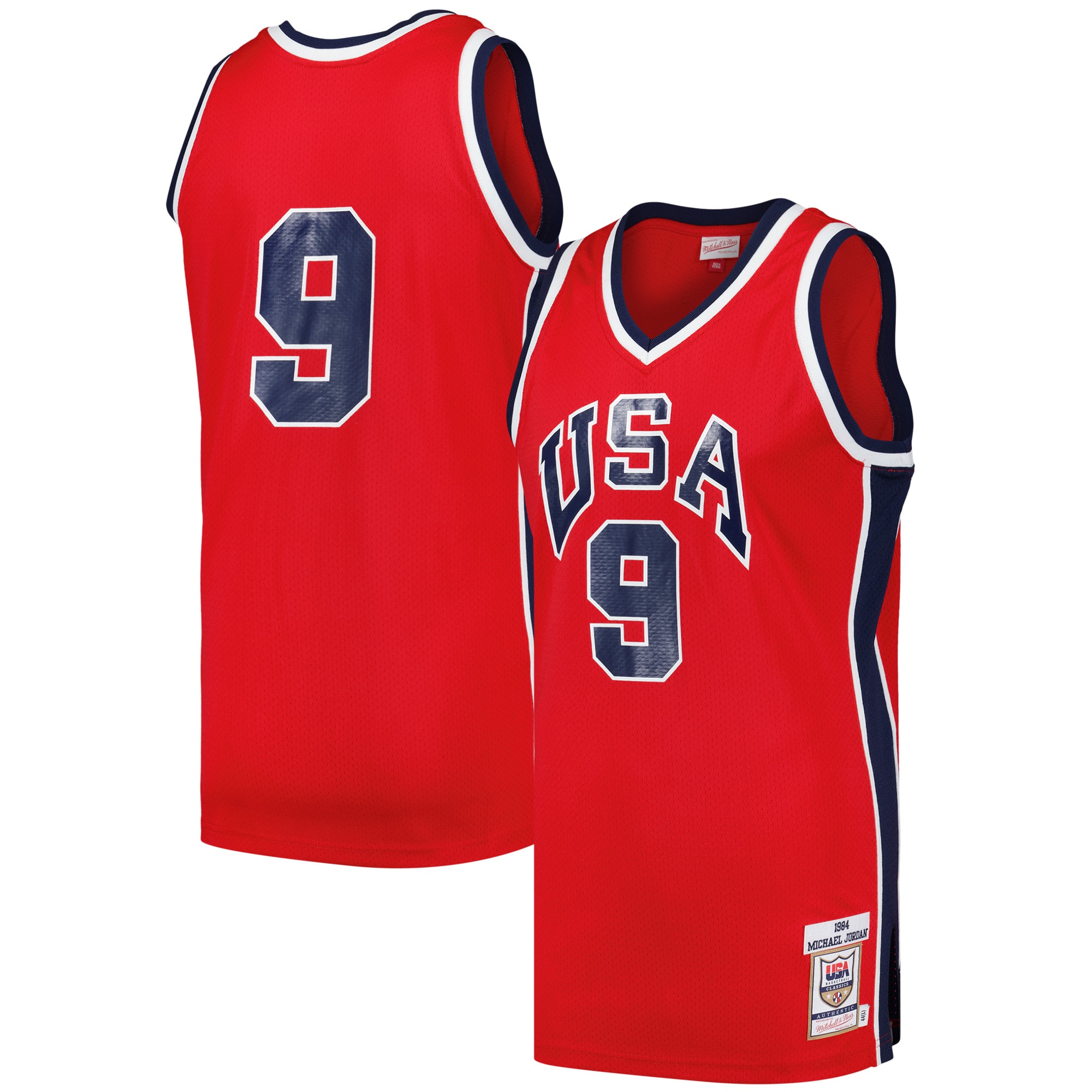 USA Michael Jordan Team USA 1984 NBA Jersey Men's