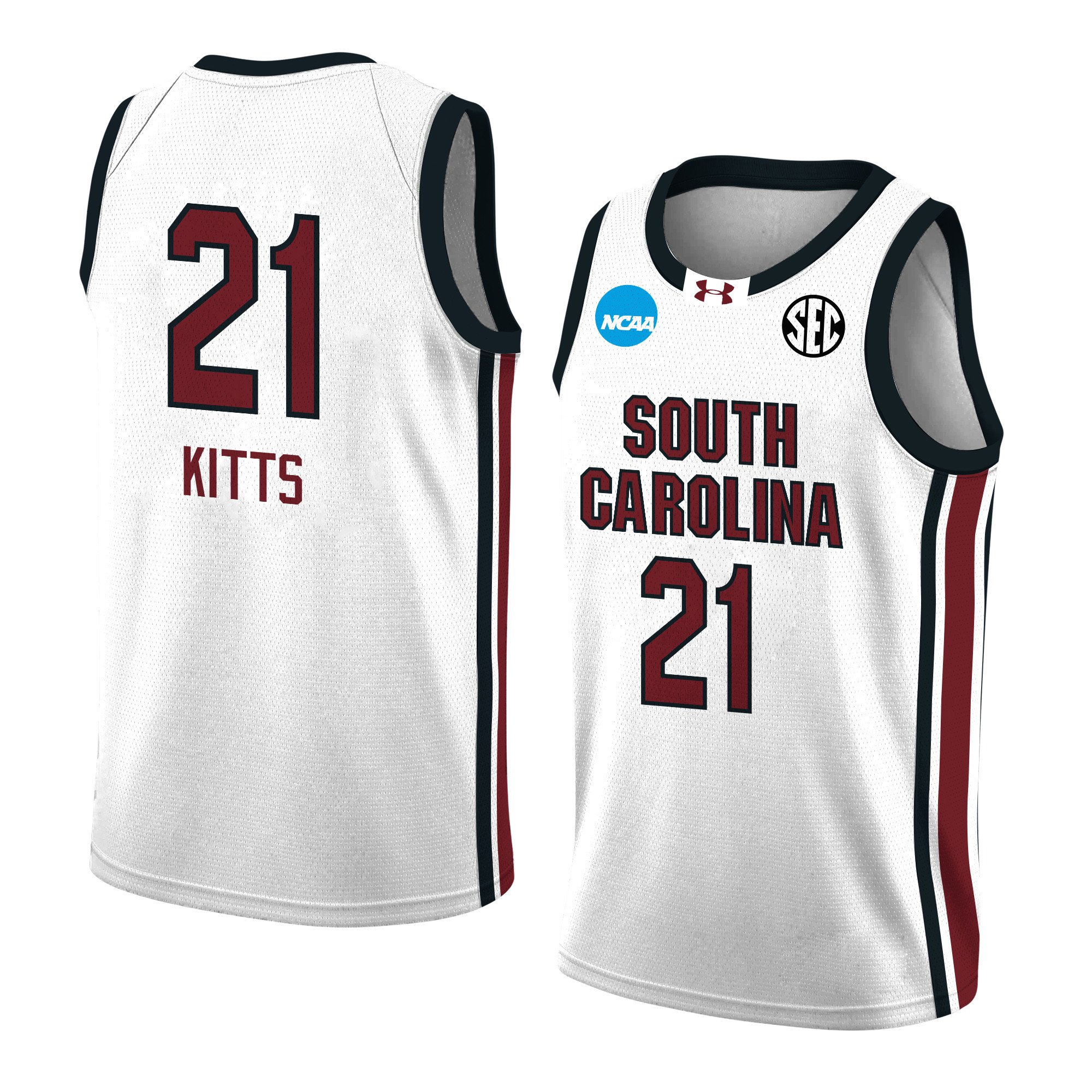 Chloe Kitts 21 South Carolina 2024 White Unisex NCAA Jersey Unisex