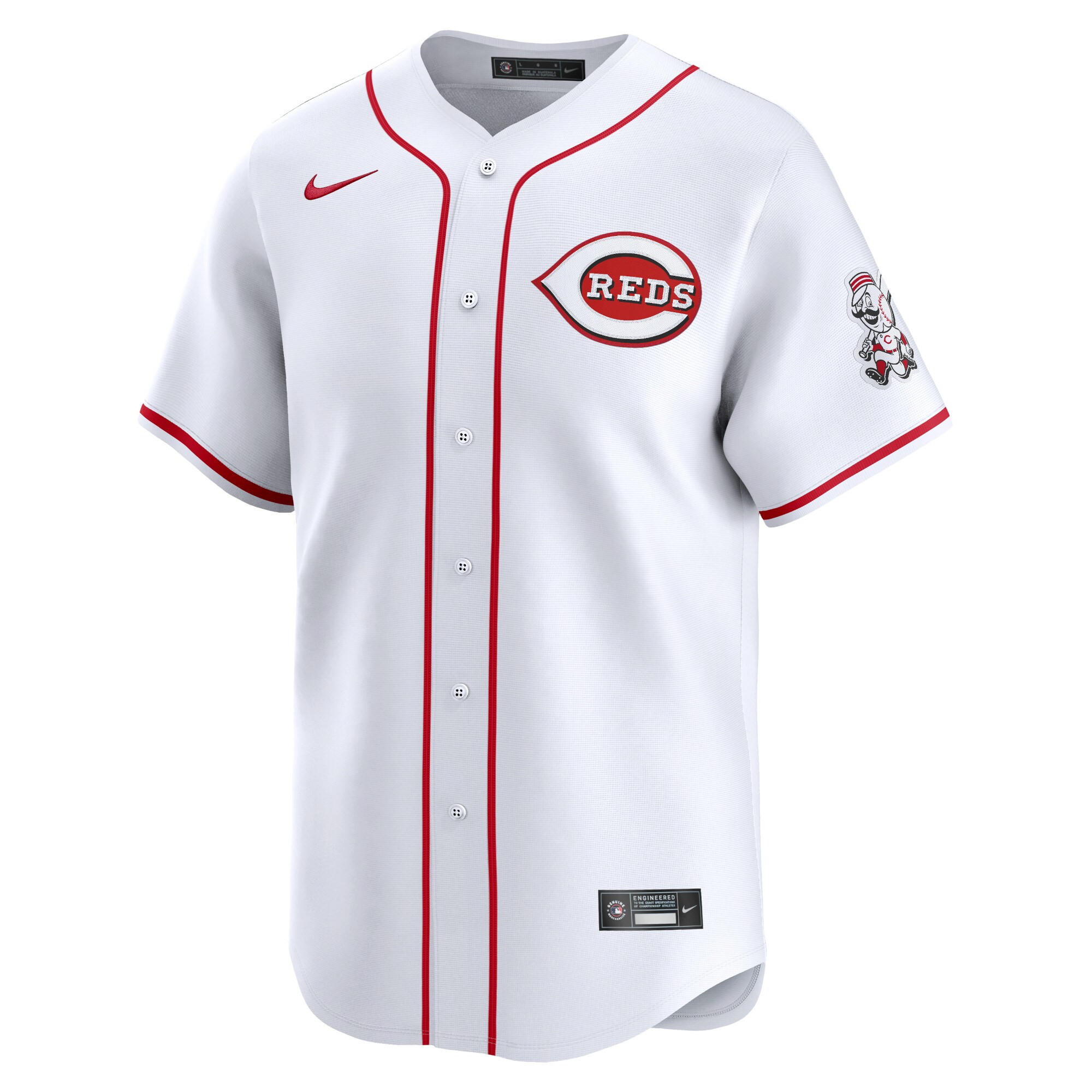 Cincinnati Reds White 2024 Jackie Robinson Day Home Limited MLB Jersey Men's
