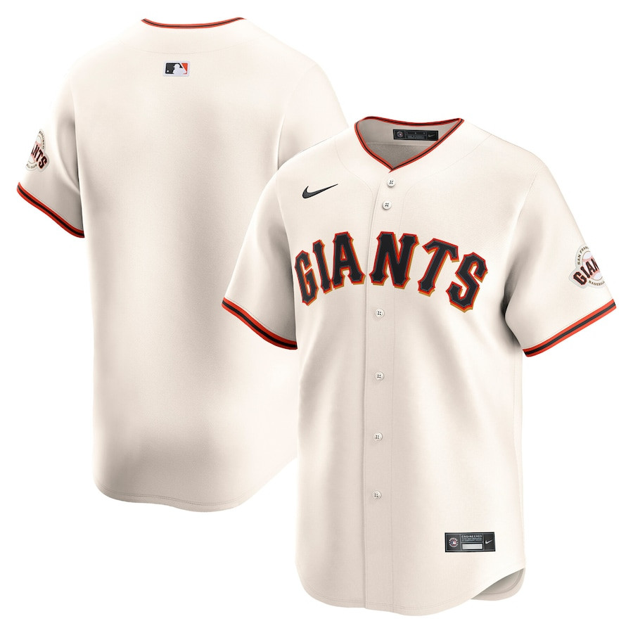 San Francisco Giants Home Limited Cream MLB Jersey Men's