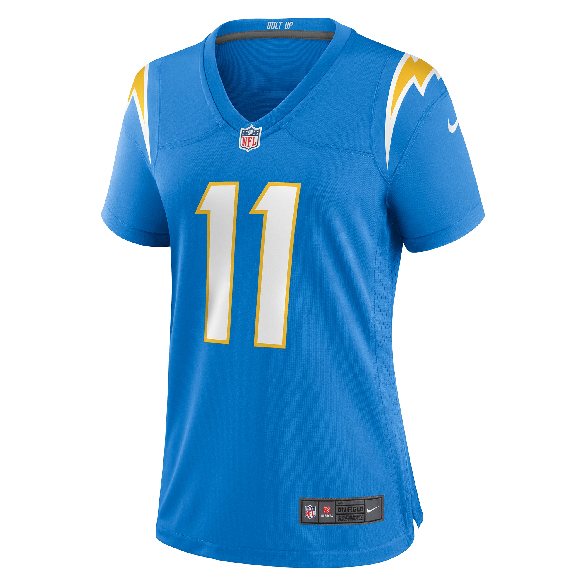 Los Angeles Chargers Luis Perez Powder Blue Team Game NFL Jersey Women's
