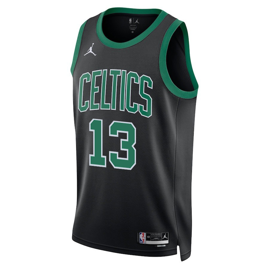 Drew Peterson 13 Boston Celtics 2024 FINALS CHAMPIONS Swingman Statement Edition Black NBA Jersey Men's