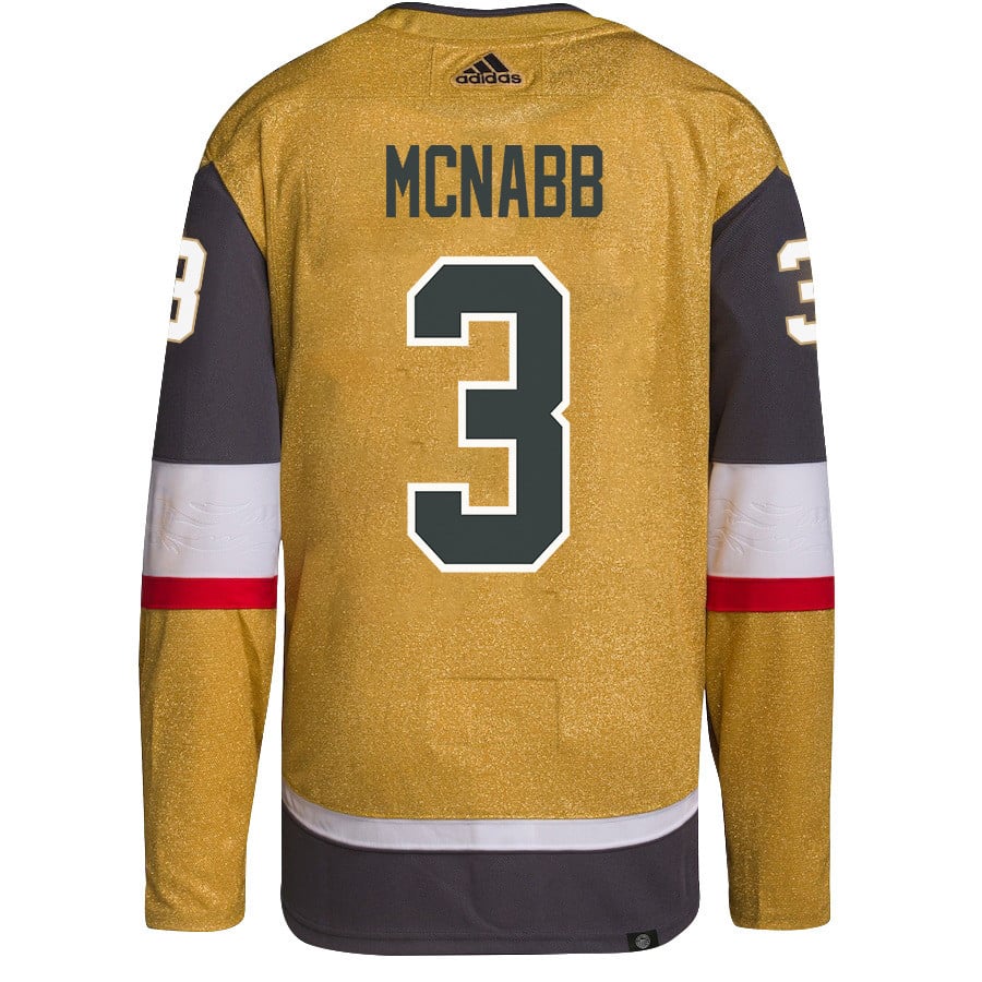 Brayden McNabb 3 Vegas Golden Knights Stanley Cup 2023 Champions Patch Home Breakaway Gold NHL Jersey Men's