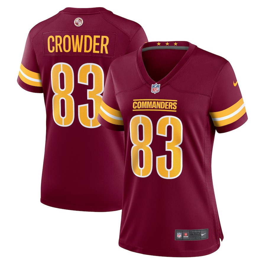 Jamison Crowder 83 Washington Commanders Game Burgundy NFL Jersey Women's