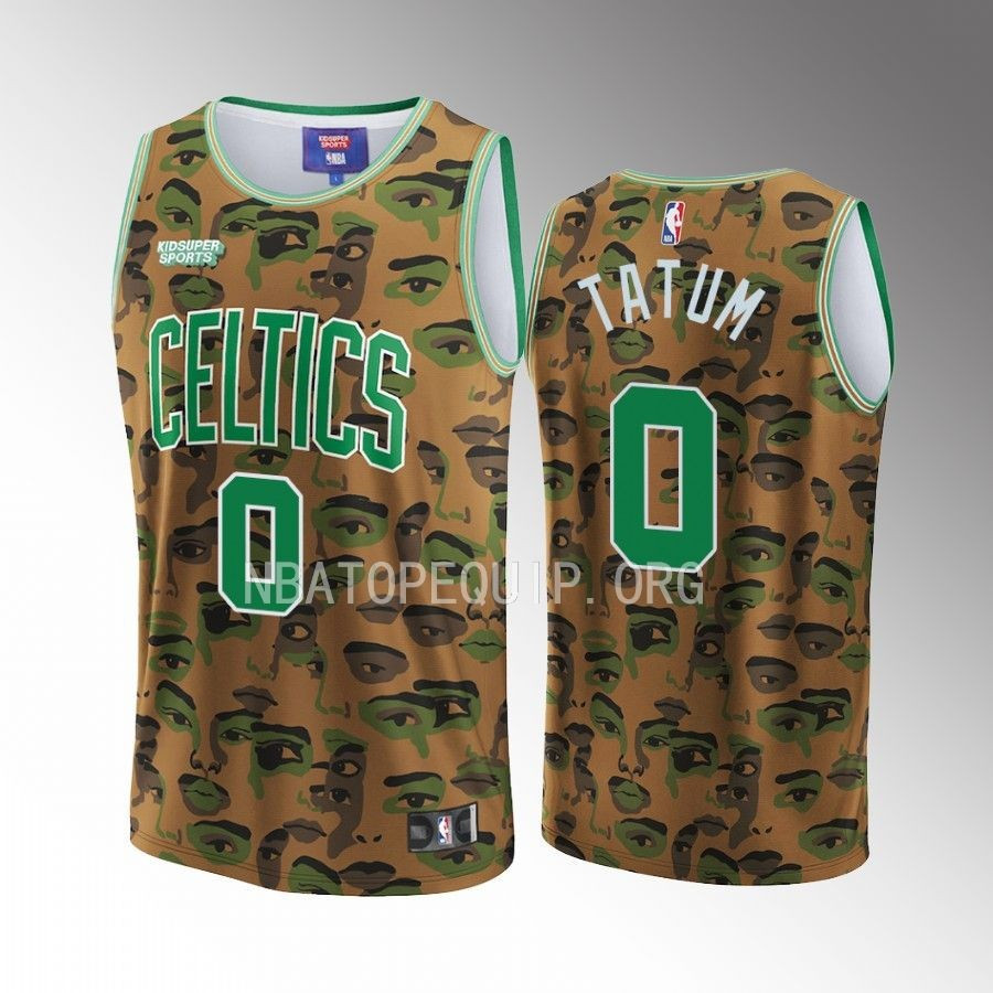 Tatum 0 Boston Celtics KidSuper Studio Unisex Hometown NBA Jersey Unisex
