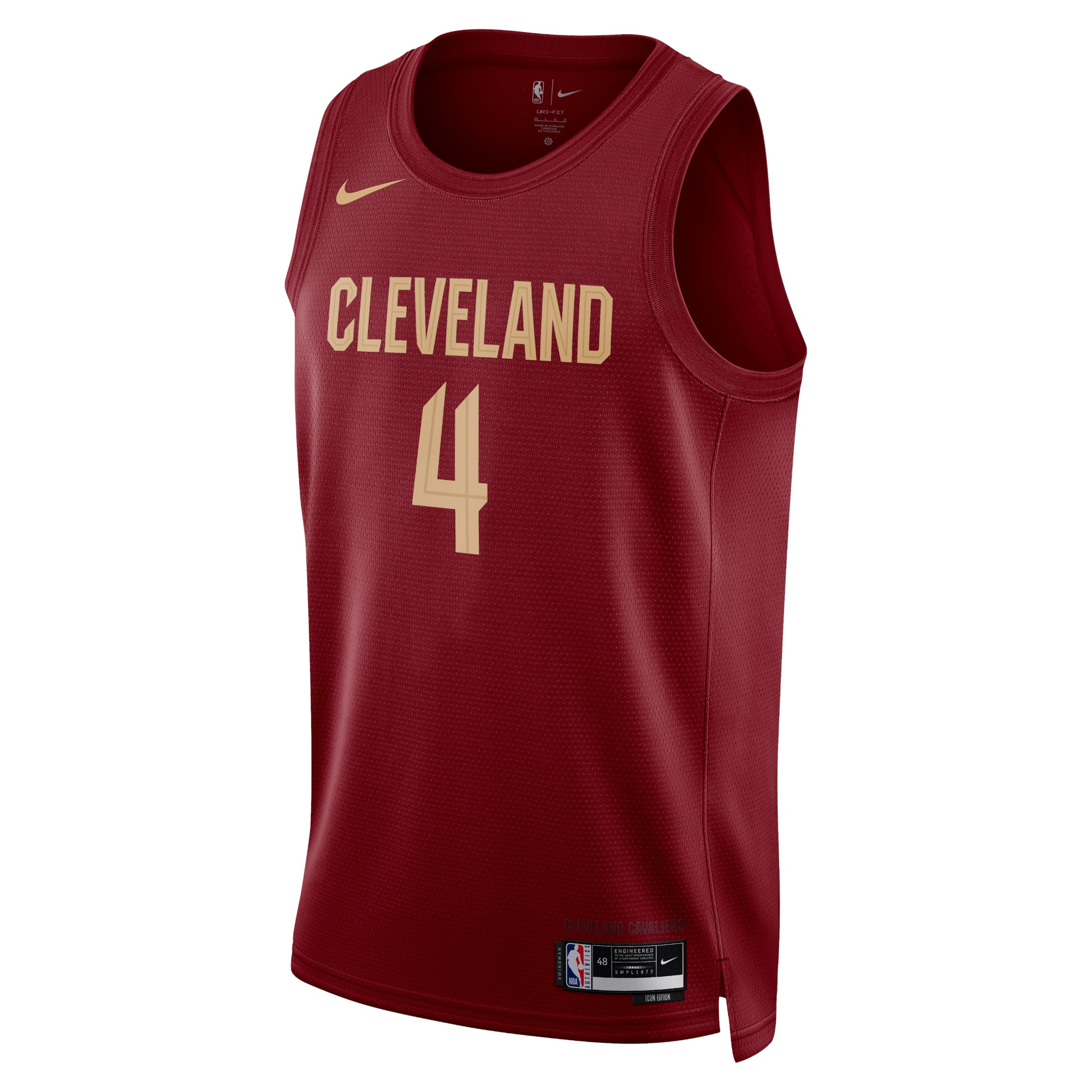 Cleveland Cavaliers Icon Edition Swingman Maroon Evan Moble Unisex NBA Jersey Unisex