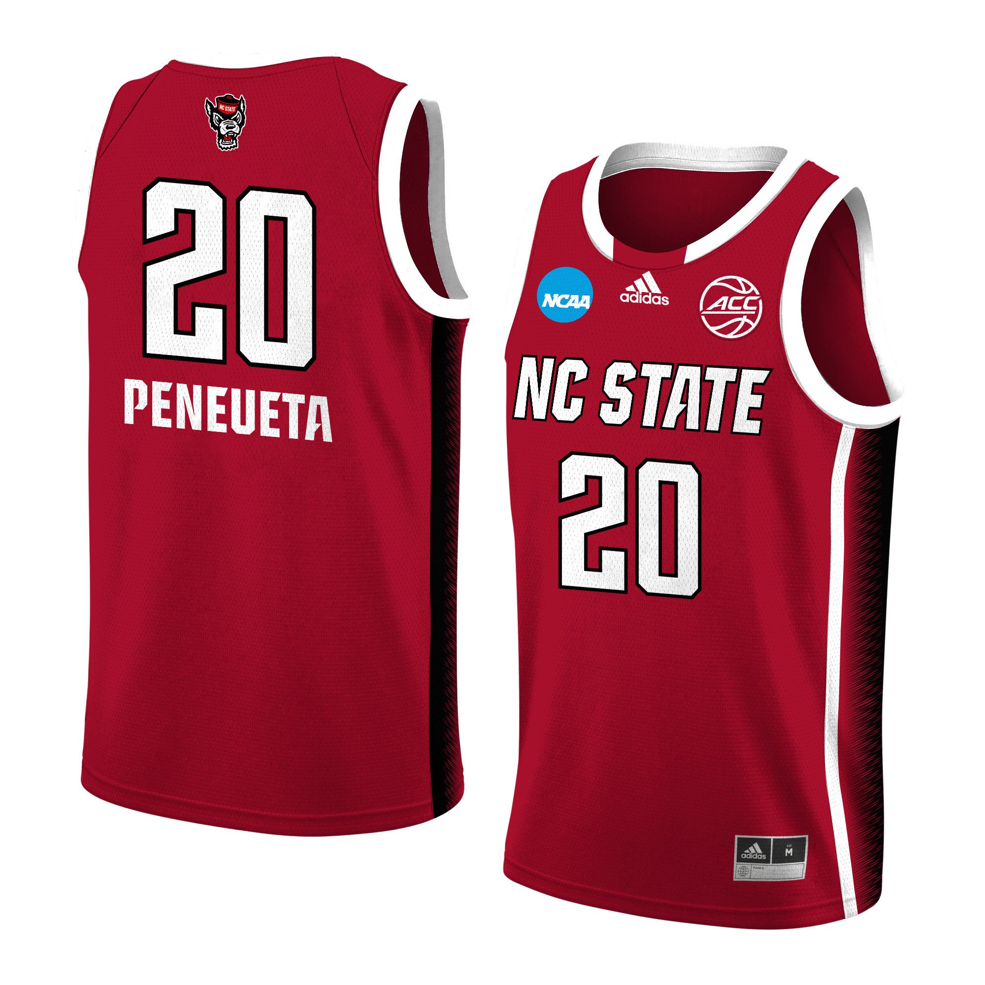 Katie Peneueta 20 NC State Wolfpack 2024 Red Unisex NCAA Jersey Unisex