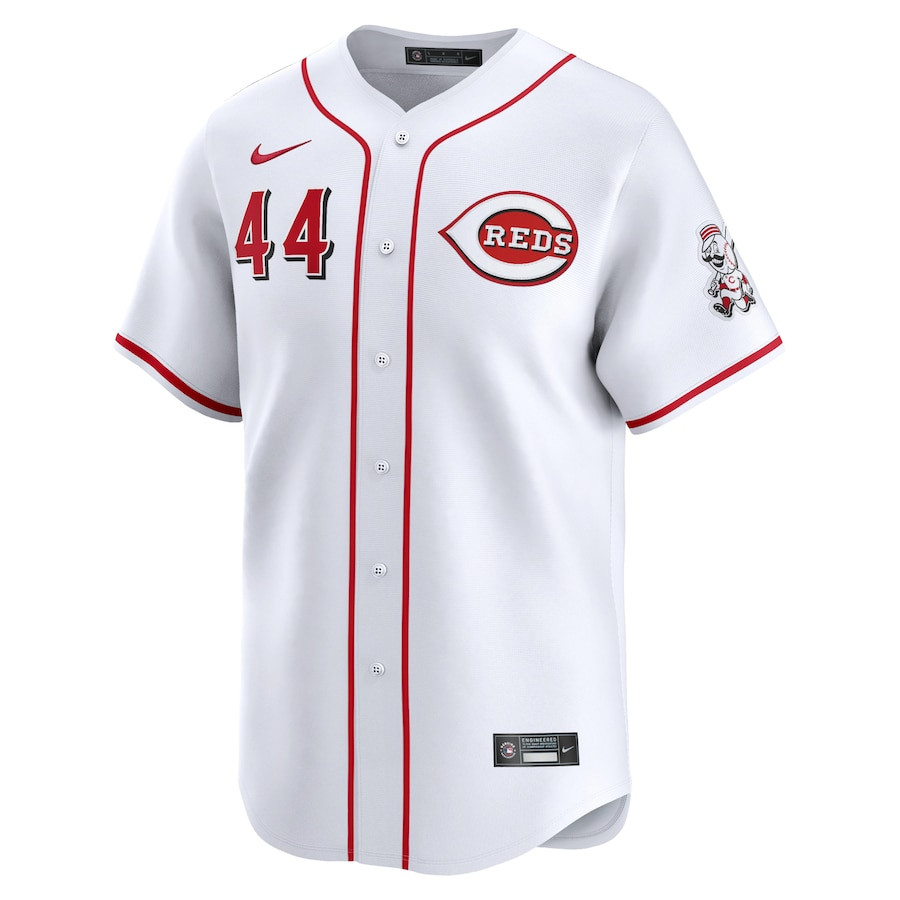 Elly De La Cruz 44 Cincinnati Reds Home Limited Player White MLB Jersey Men's