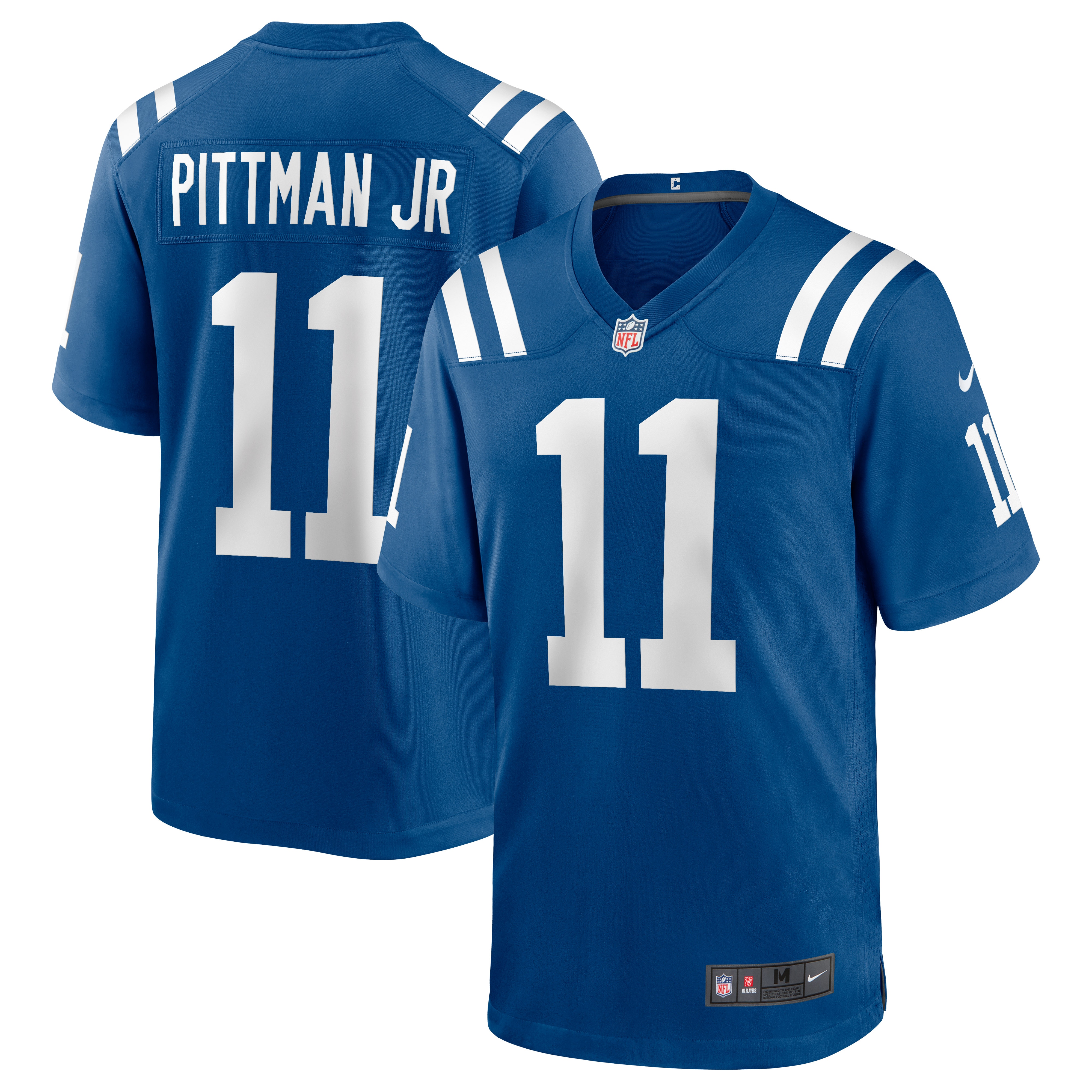 Indianapolis Colts Michael Pittman Jr. Royal Game Player NFL Jersey Men's