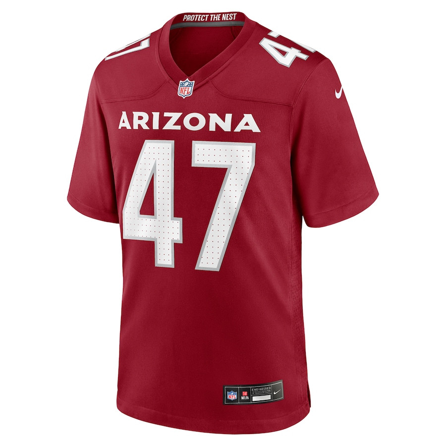 Sage Surratt 47 Arizona Cardinals Team Game Cardinal NFL Jersey Men's