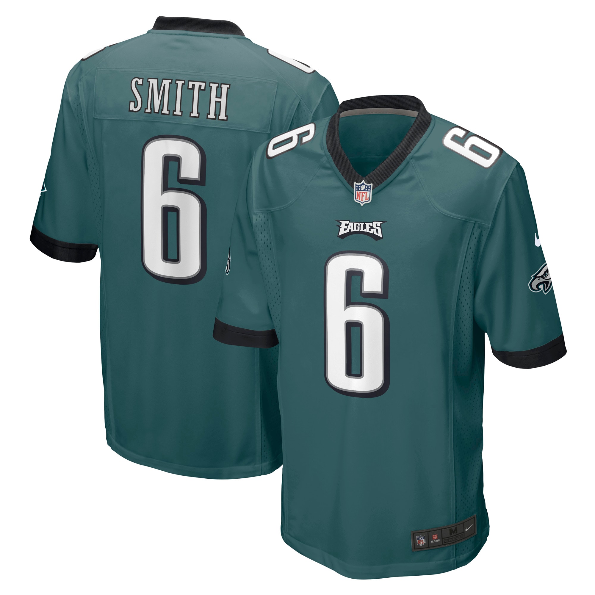 Philadelphia Eagles DeVonta Smith Midnight Green Player Game NFL Jersey Men's