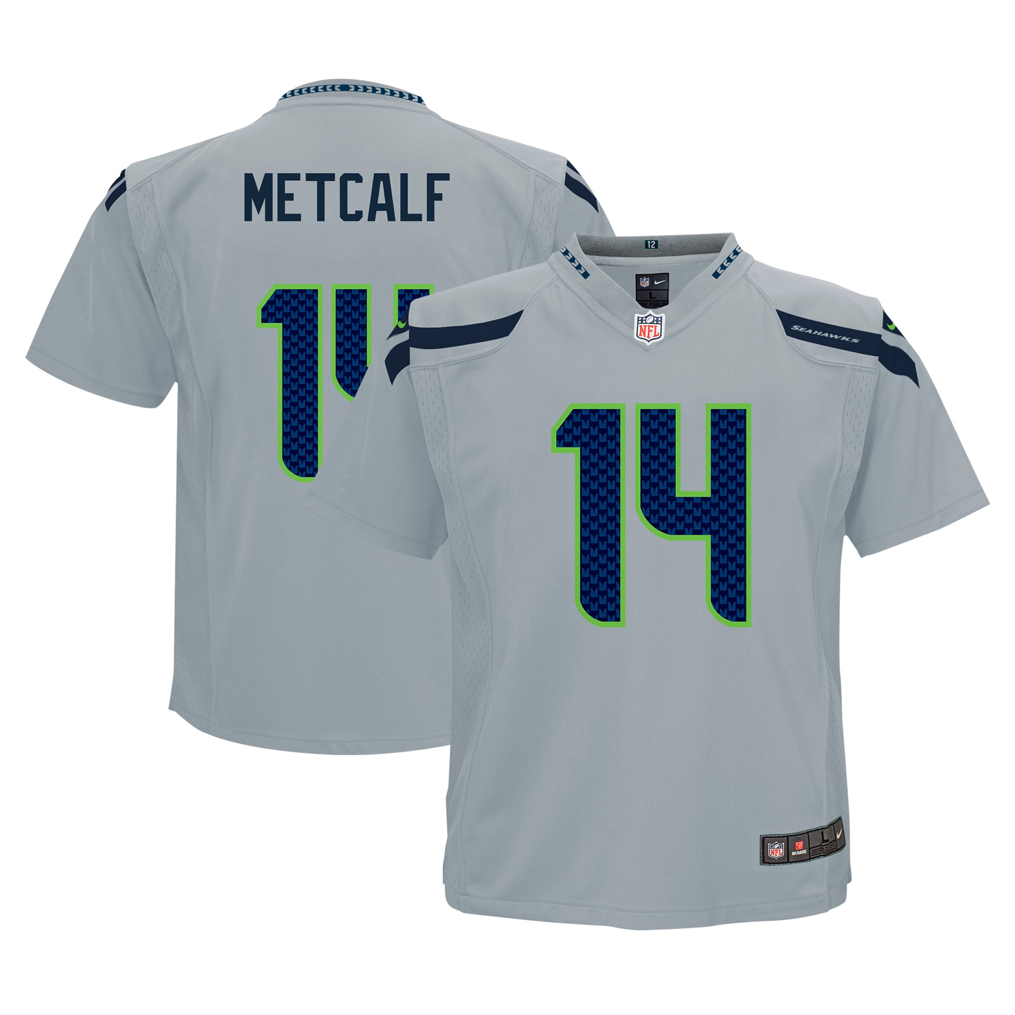 Infant Seattle Seahawks DK Metcalf Royal Alternate Player Game NFL Jersey Men's