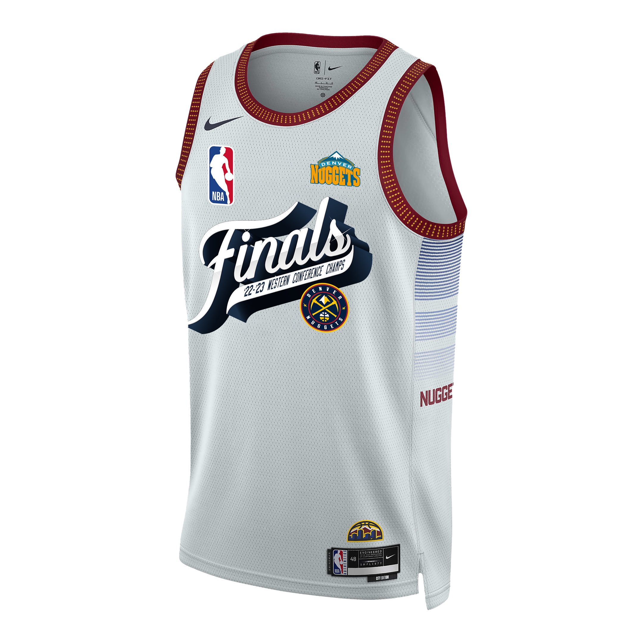 Denver Nuggets Just Build A Future Dynasty 2023 Champions Swingman White NBA Jersey Men's