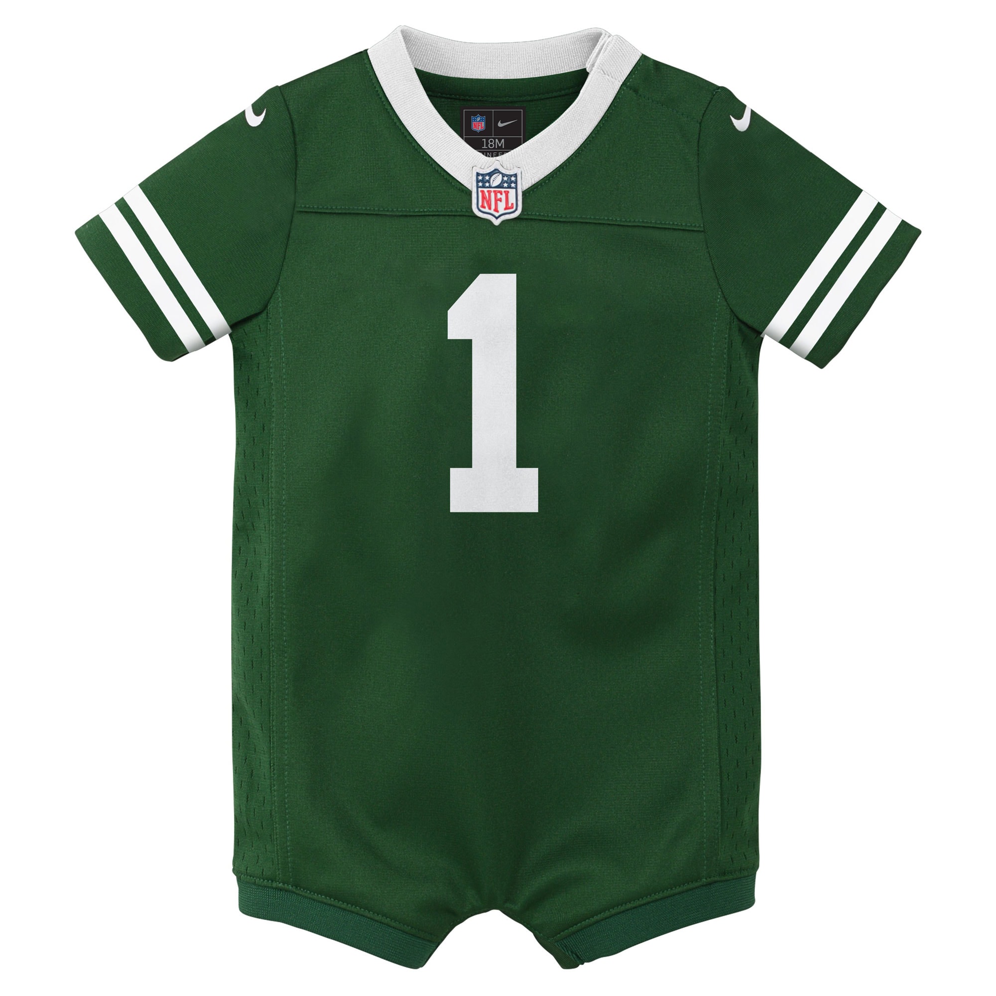 Newborn Infant New York Jets Ahmad Sauce Gardner Legacy Green Game Romper NFL Jersey Men's