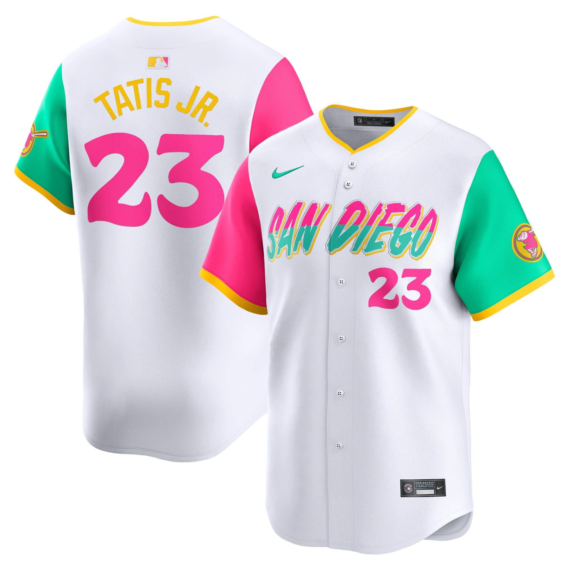 San Diego Padres Fernando Tatis Jr. White City Connect Limited Player MLB Jersey Men's
