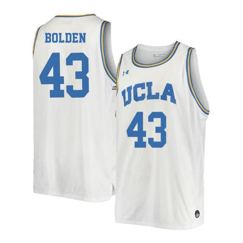 43 Jonah Bolde White Retro Elite UCLA Bruins NCAA Jersey Men's