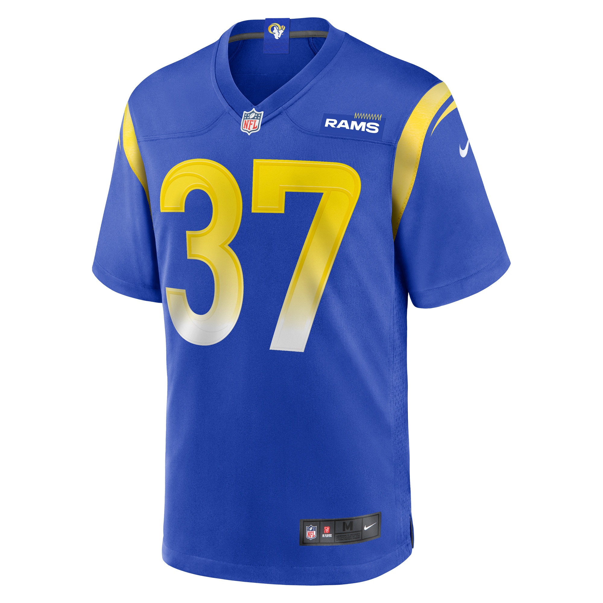 Los Angeles Rams Quentin Lake Royal Game Player NFL Jersey Men's