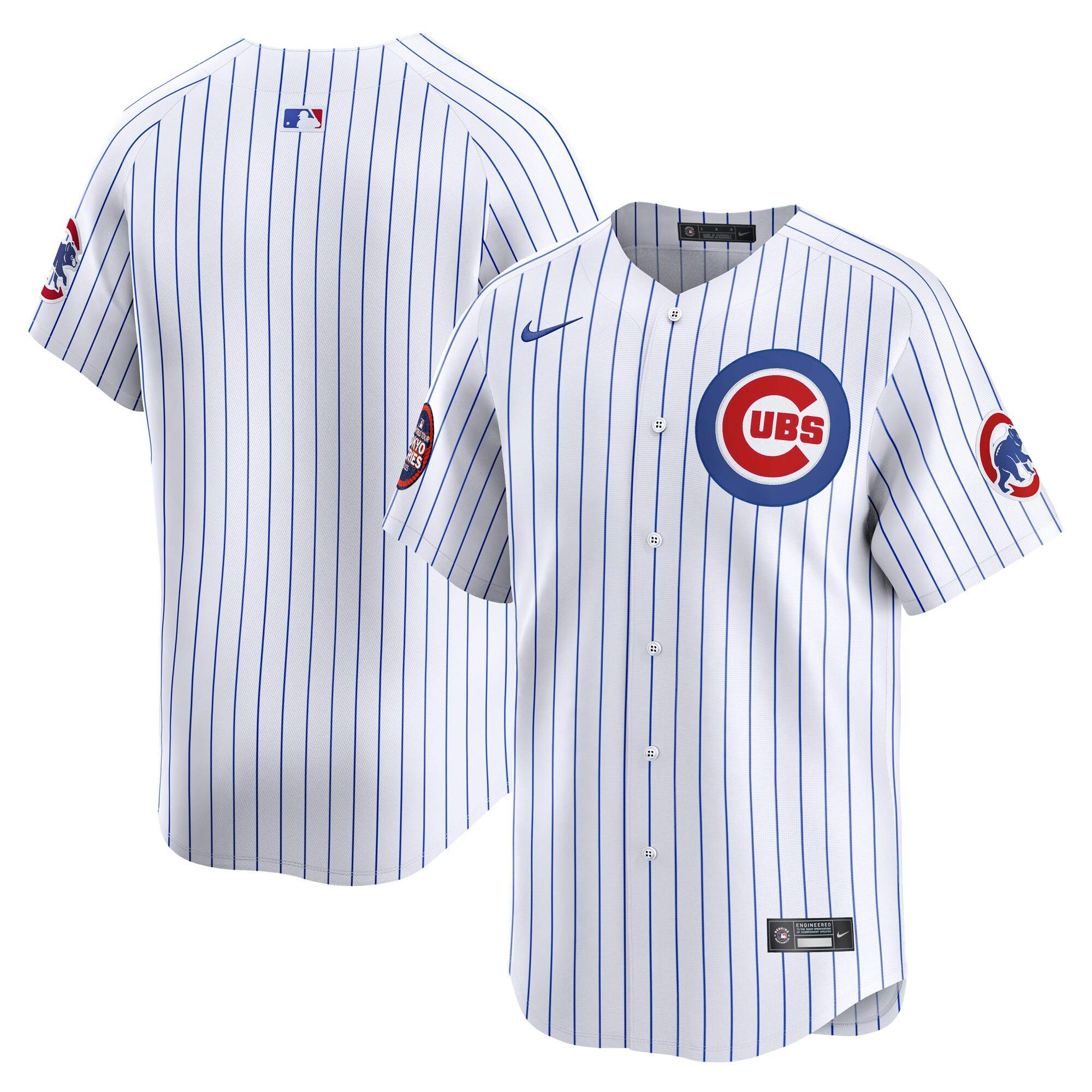 Chicago Cubs White 2025 World Tour: Tokyo Series Home Limited MLB Jersey Men's