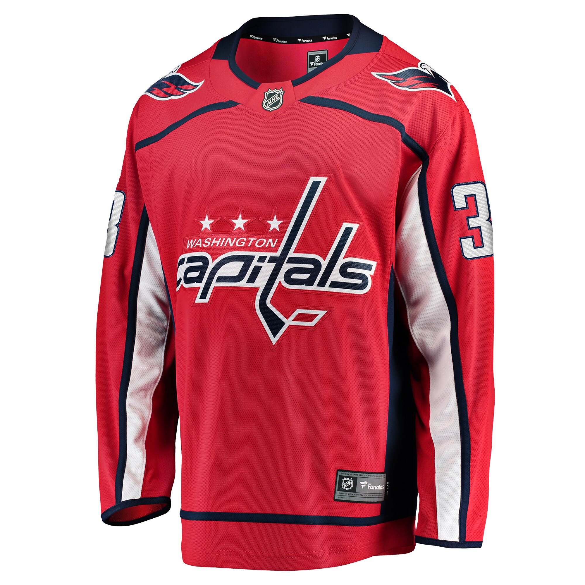 Washington Capitals Rasmus Sandin Red Home Breakaway NHL Jersey Men's