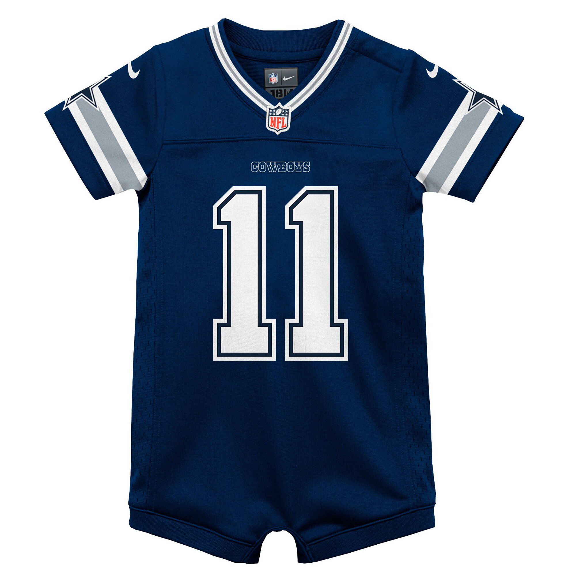 Infant Dallas Cowboys Micah Parsons Navy Game Romper NFL Jersey Men's