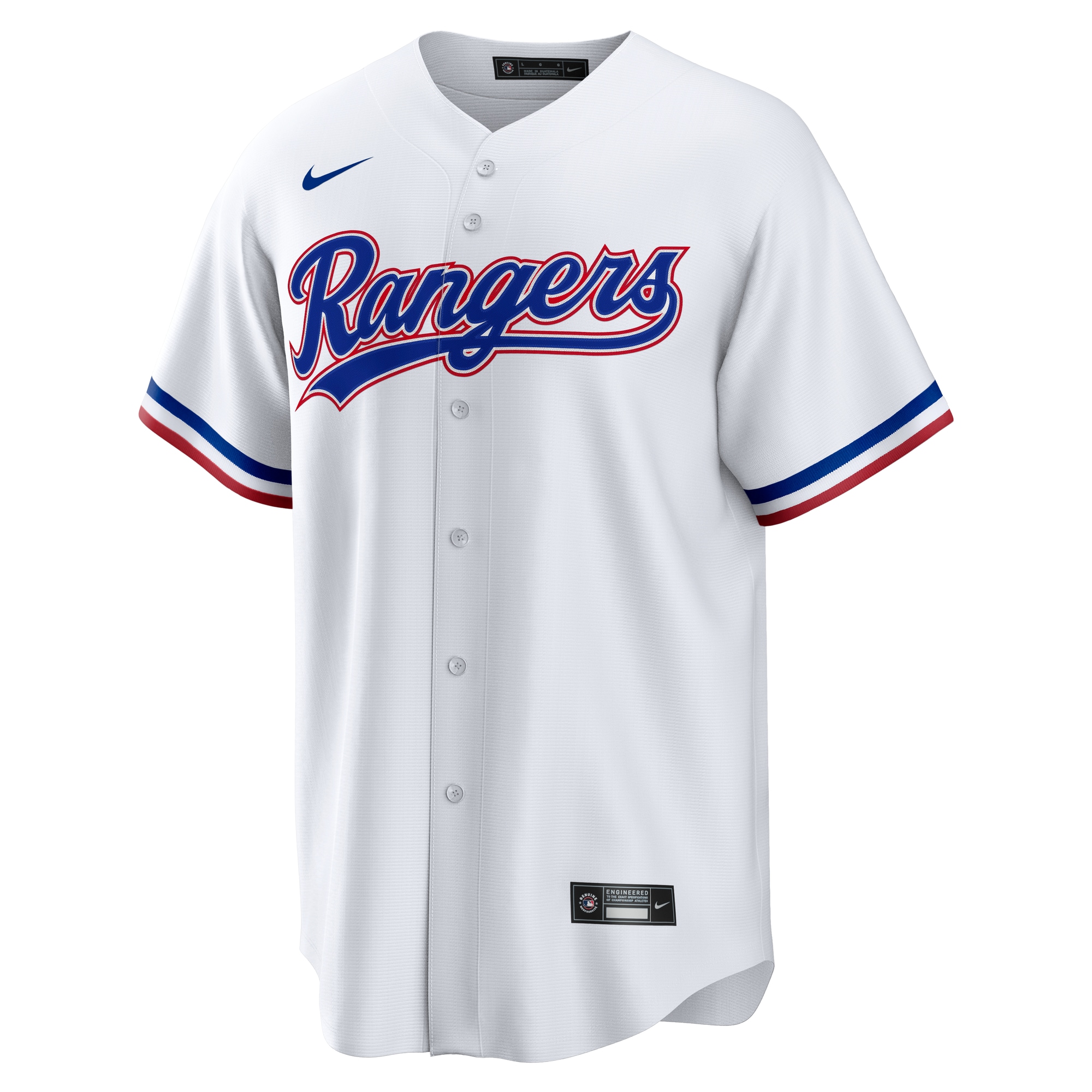 Texas Rangers Joc Pederson White Home MLB Jersey Men's