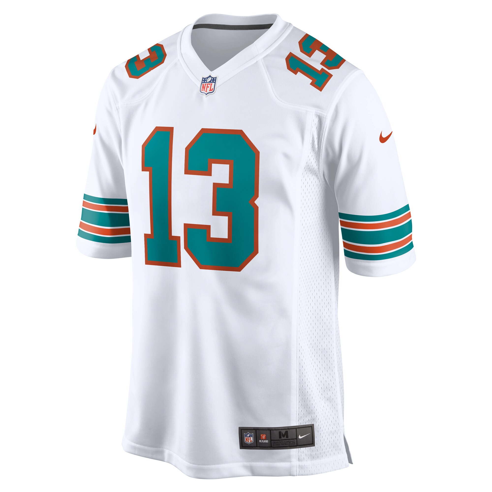 Miami Dolphins Dan Marino White Retired Player NFL Jersey Men's