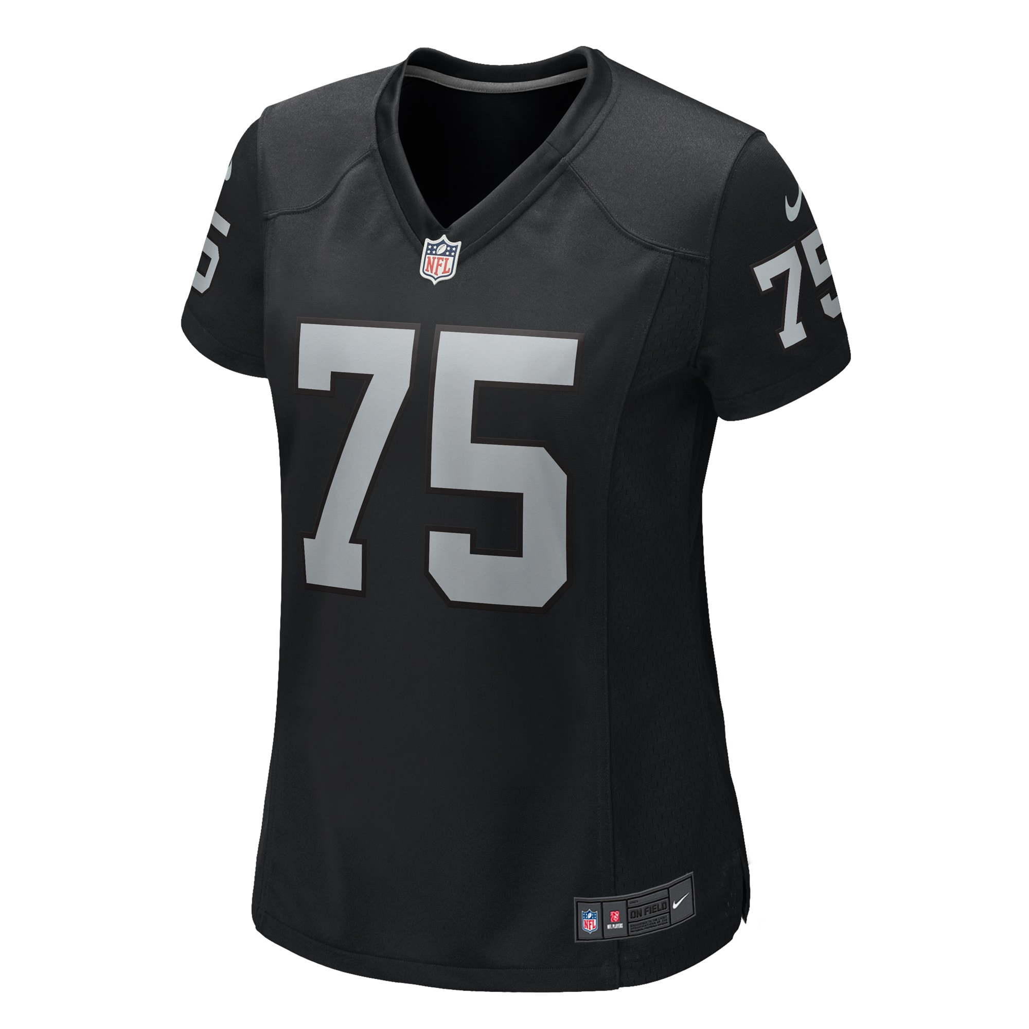 Las Vegas Raiders Andrus Peat Black Game NFL Jersey Women's