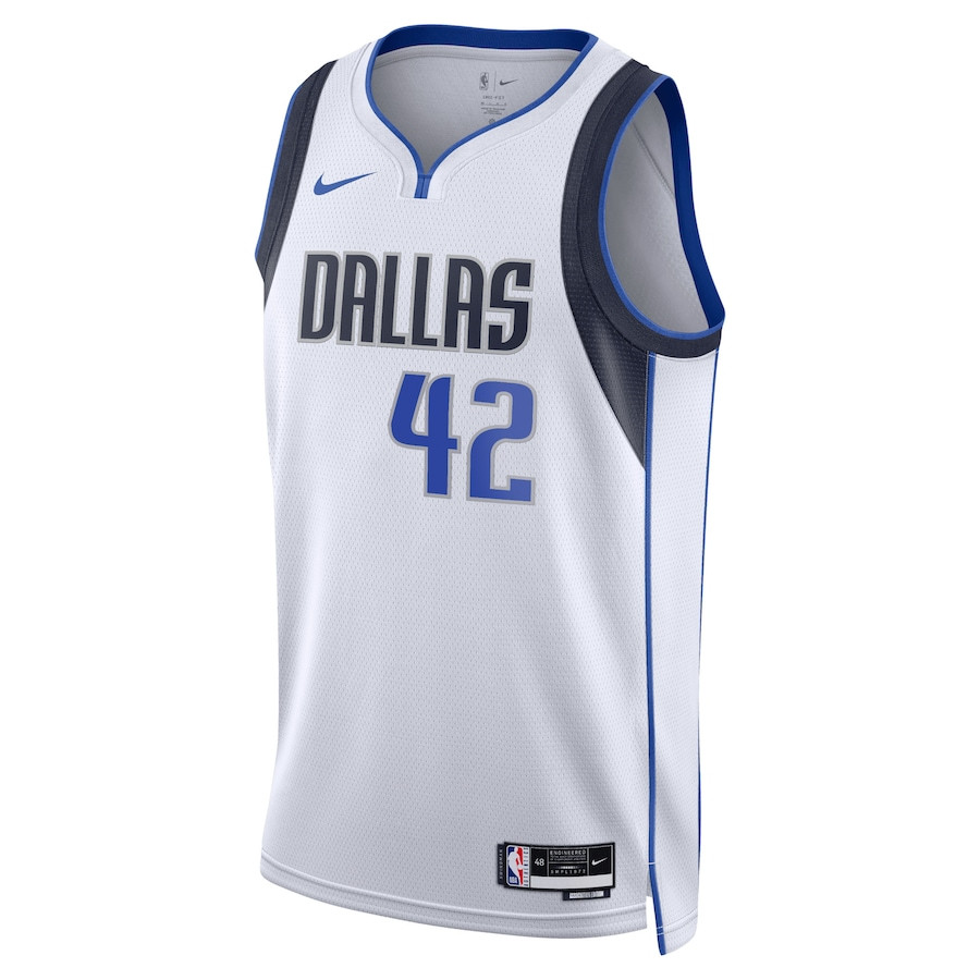 Maximillian Kleber 42 Dallas Mavericks Unisex Swingman Association Editio White NBA Jersey Unisex
