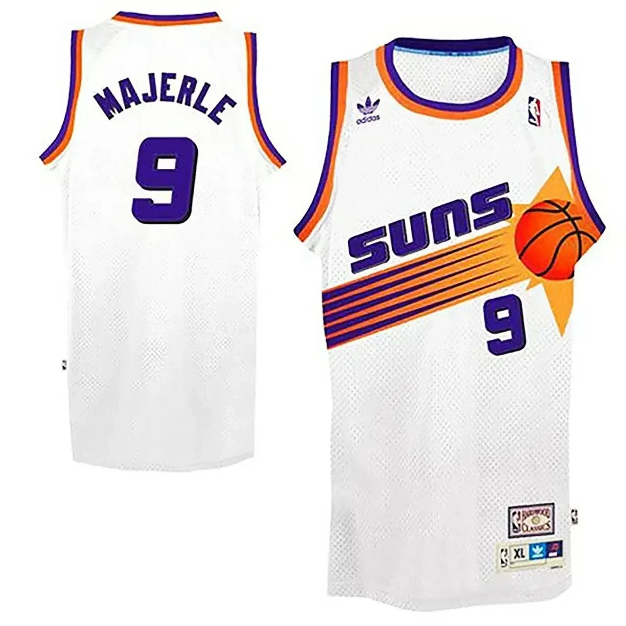 Dan Majerle Phoenix Suns Soul Swingman Throwback White NBA Jersey Men's
