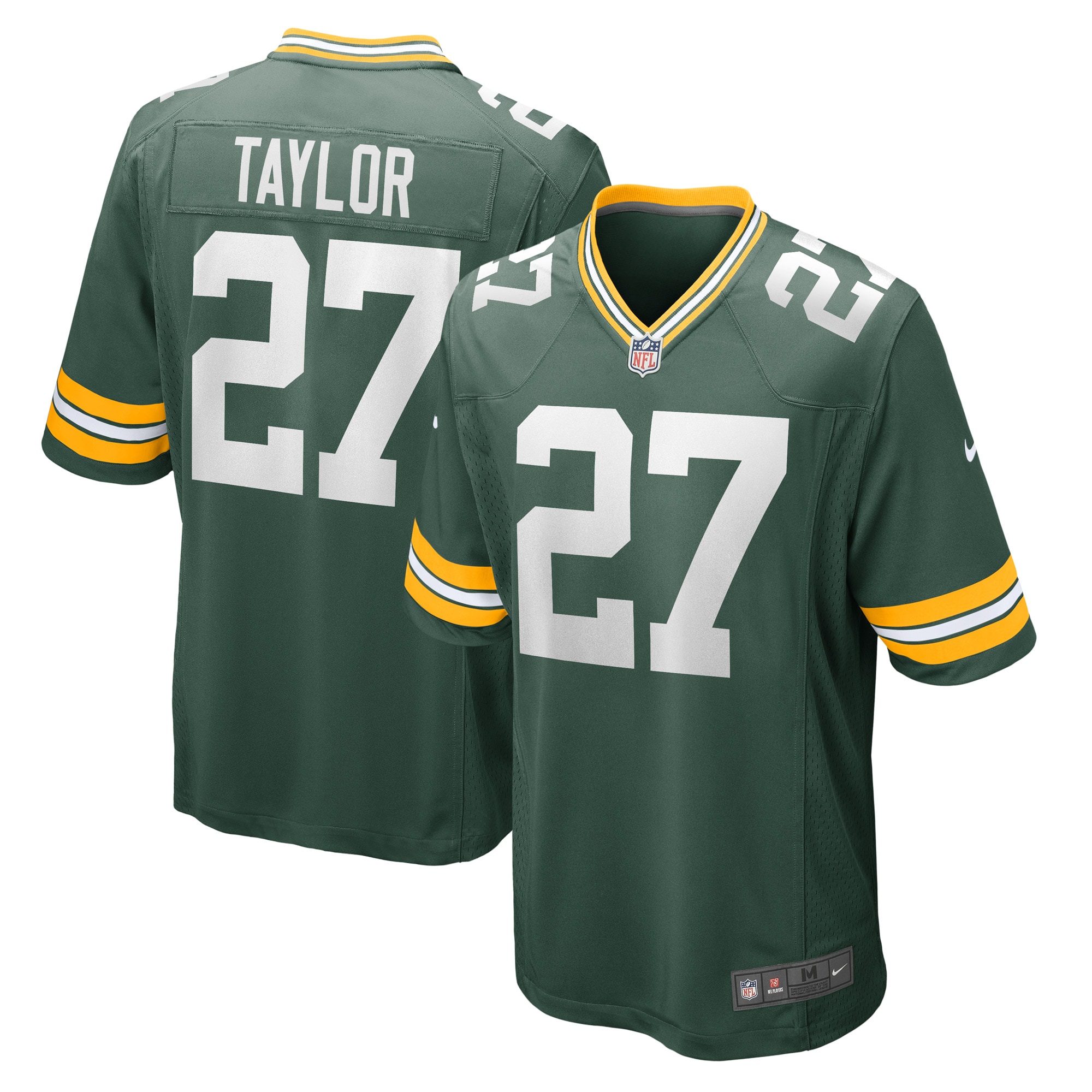 Green Bay Packers Patrick Taylor Green Game Player NFL Jersey Men's