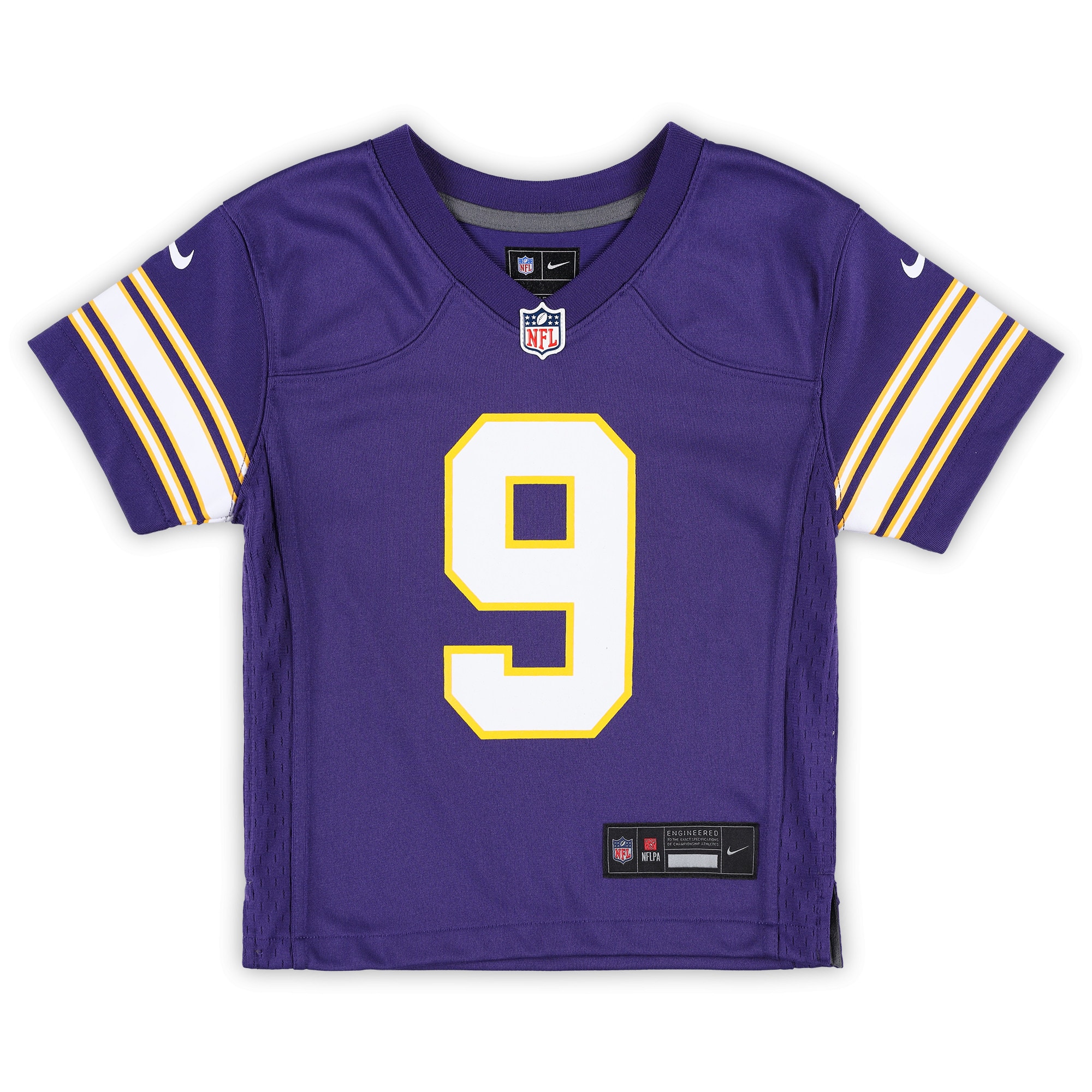 Preschool Minnesota Vikings J.J. McCarthy Purple Classic Player Game NFL Jersey Men's