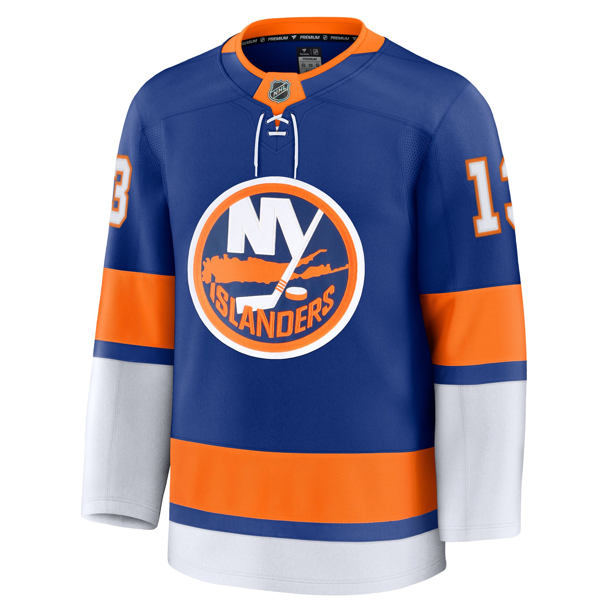 New York Islanders Mathew Barzal Royal Home Premium NHL Jersey Men's