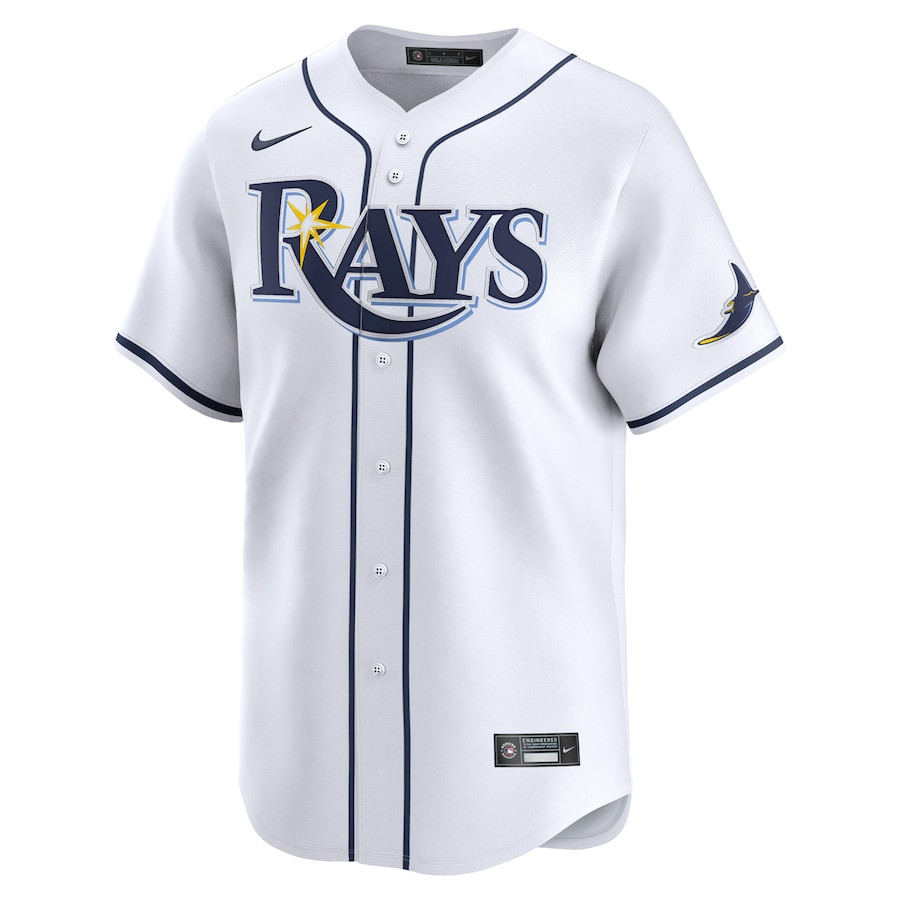 Tampa Bay Rays 2024 Jackie Robinson Day Home Limited White MLB Jersey Men's