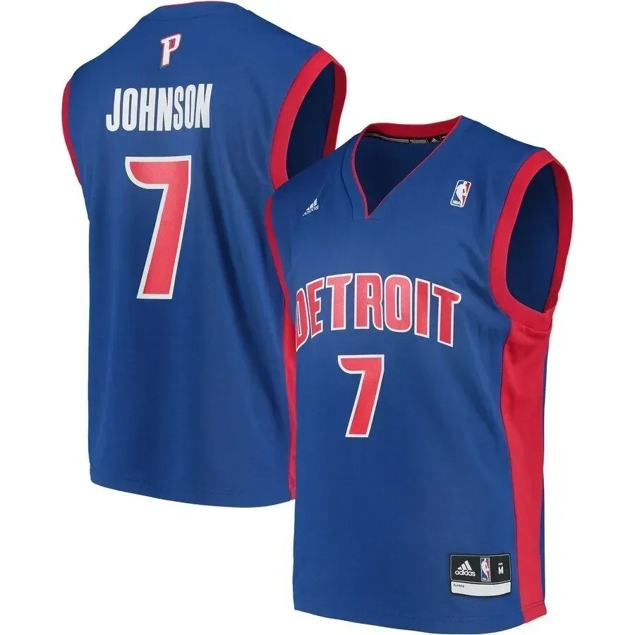 Stanley Johnson Detroit Pistons Road Blue NBA Jersey Men's