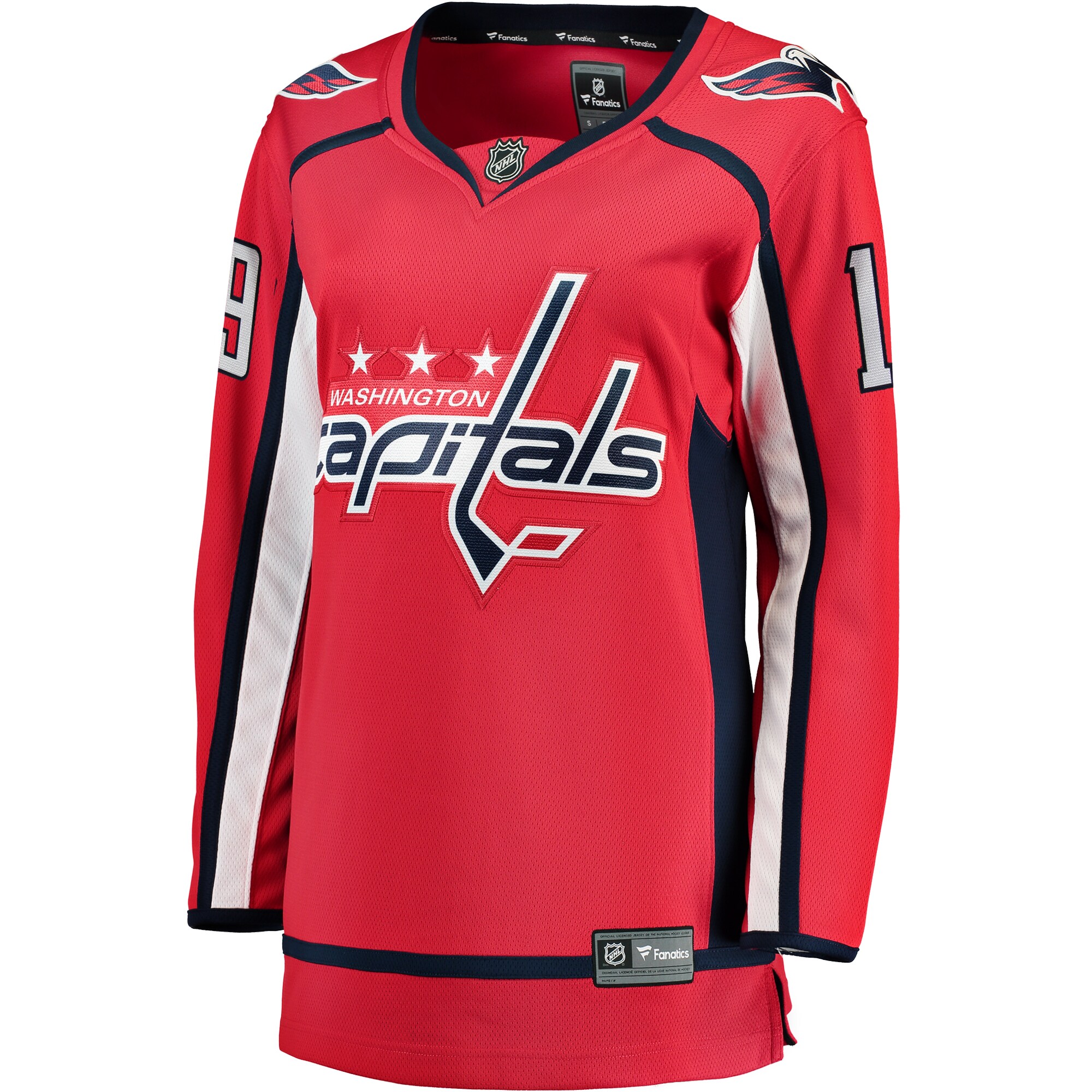 Washington Capitals Nicklas Backstrom Red Home Breakaway Player NHL Jersey Women's