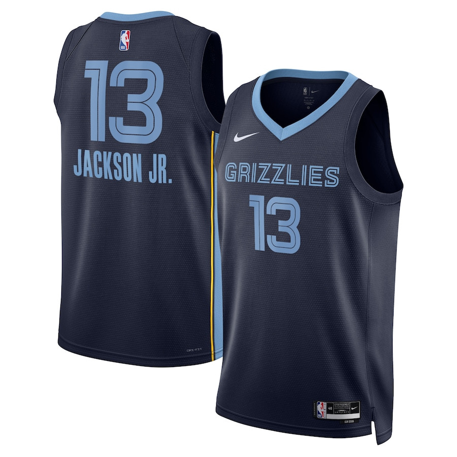 Jaren Jackson Jr. 13 Memphis Grizzlies Unisex Swingman Icon Edition Navy NBA Jersey Unisex